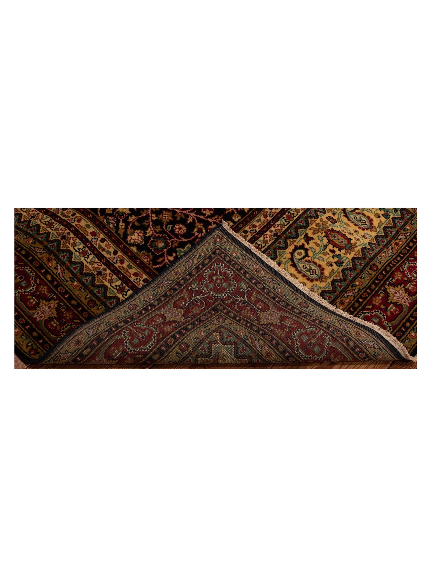 Sivas 127011 Black Red 4.1x5.10 Hand Knotted Rug