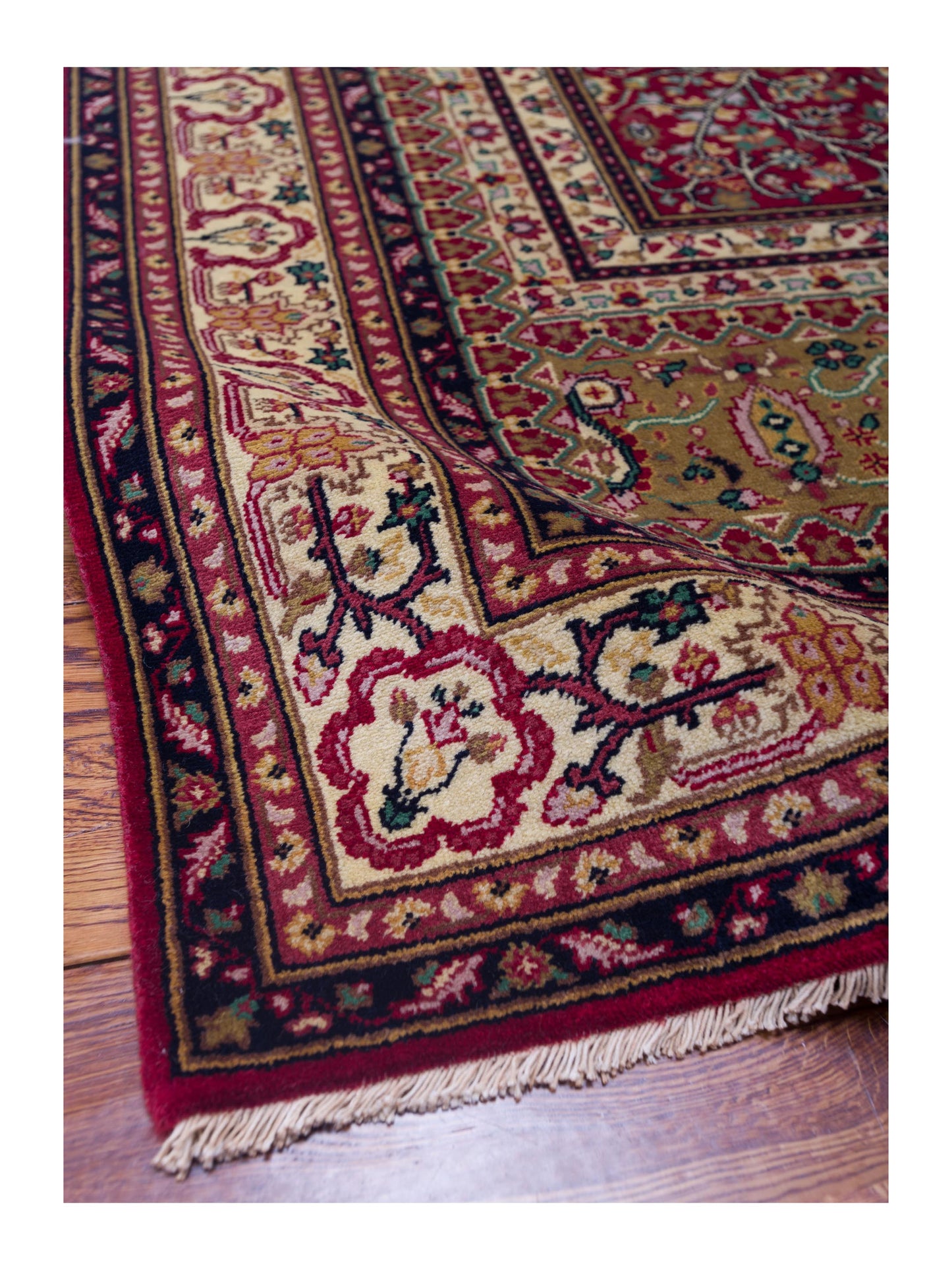 Sivas 127015 Red Ivory 4.1x6 Hand Knotted Rug