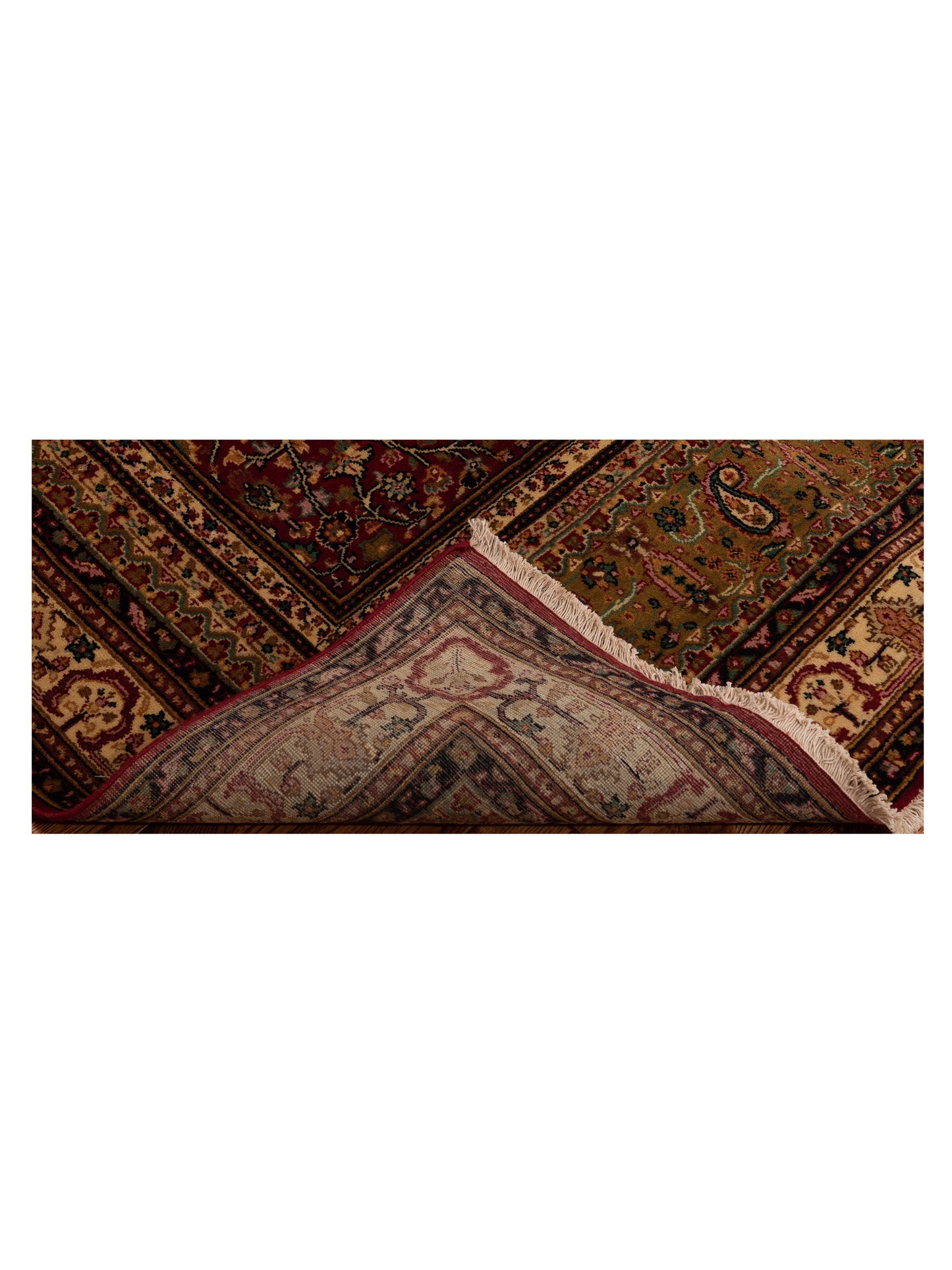 Sivas 127021 Red Ivory 4x5.11 Hand Knotted Rug