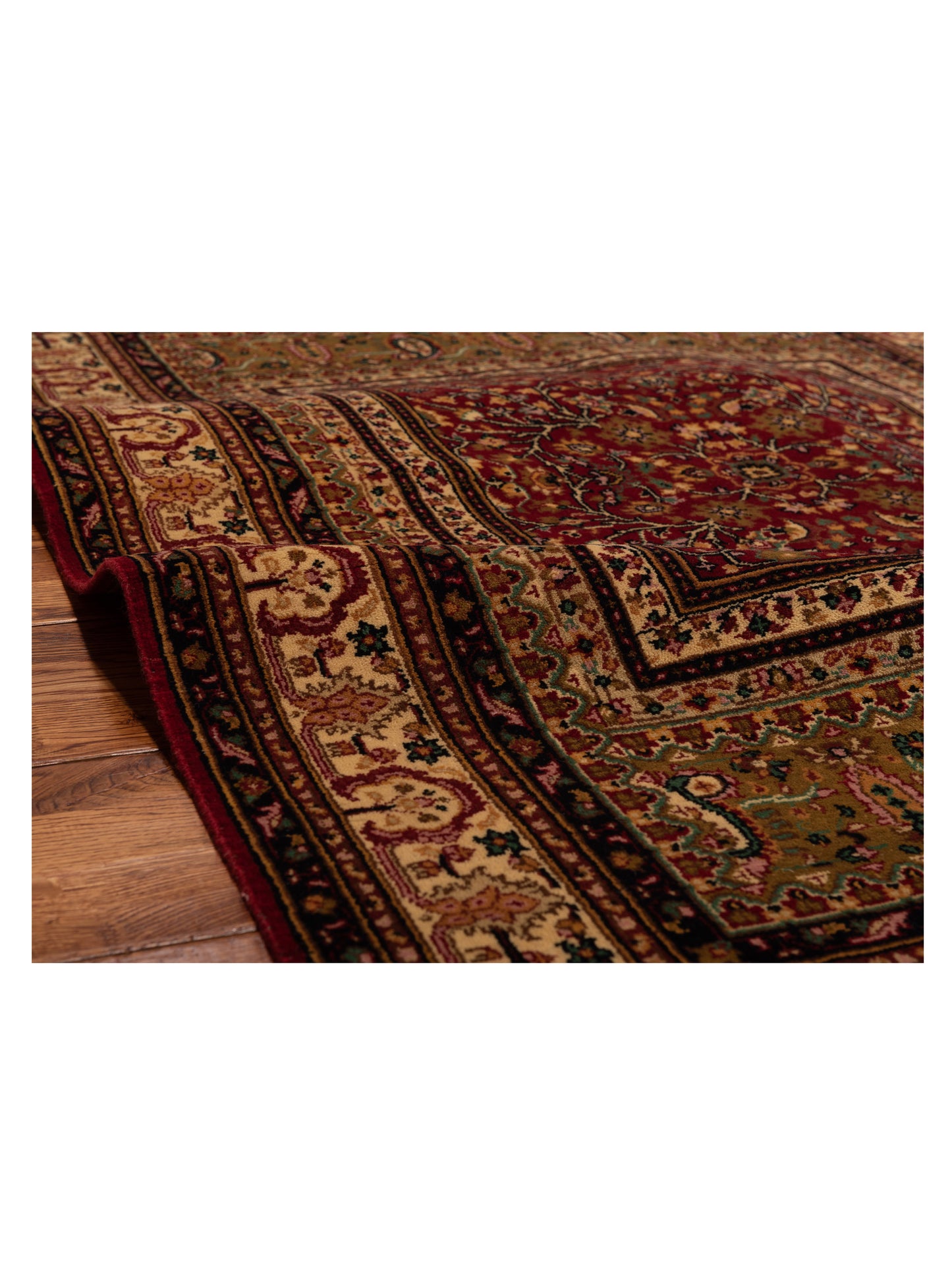 Sivas 127021 Red Ivory 4x5.11 Hand Knotted Rug