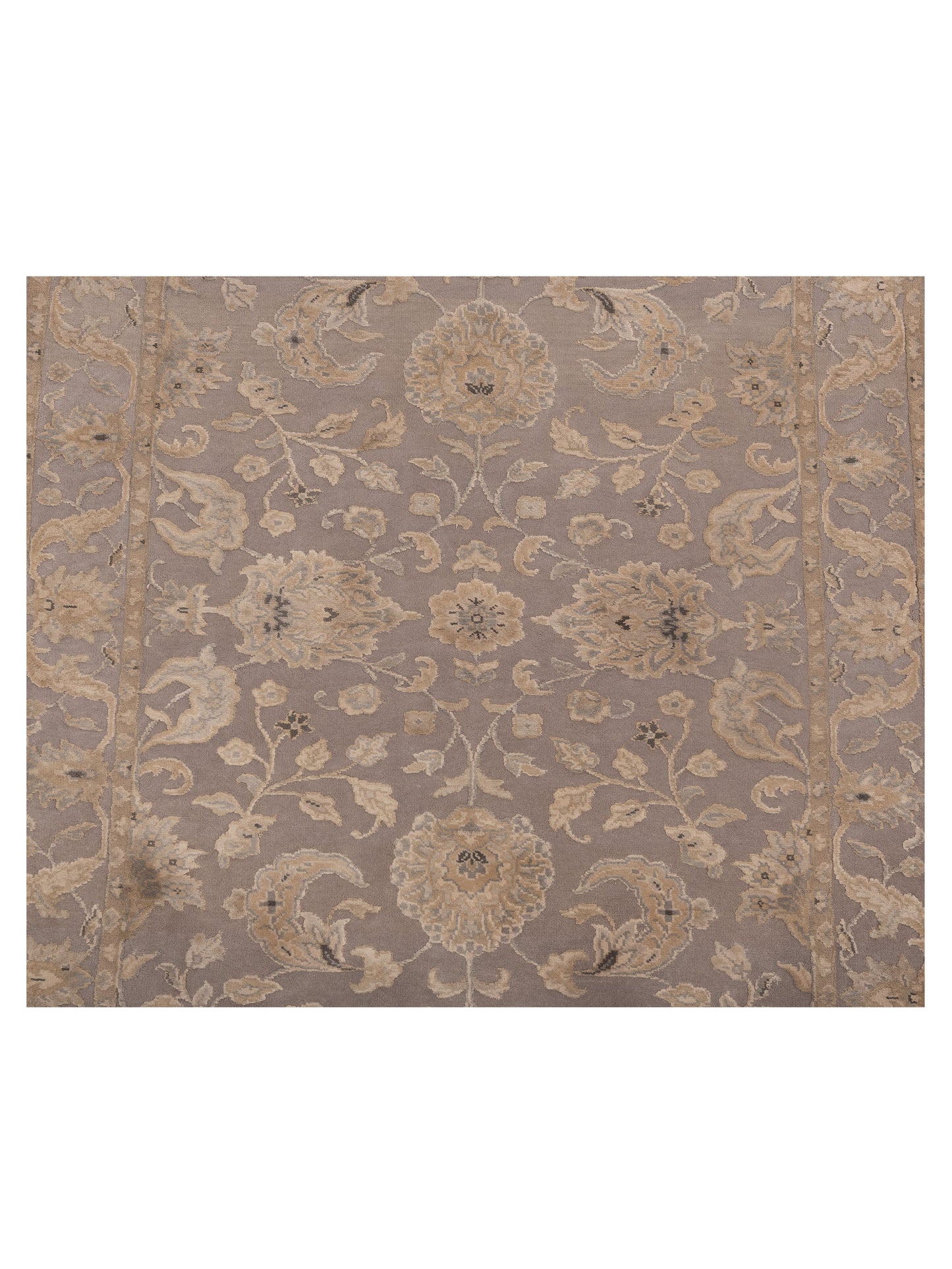 Imperial Silk 127247 Gray Gray 2.7x6 Hand Knotted Rug