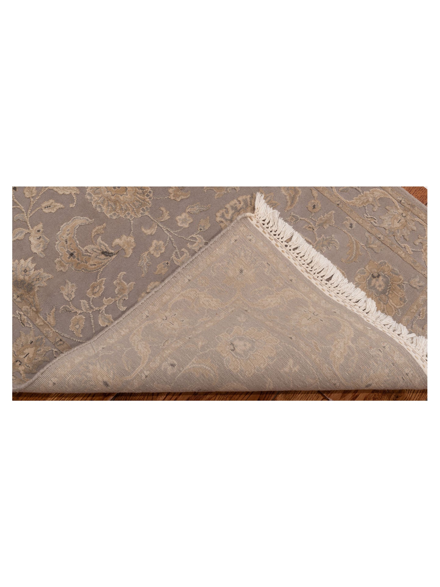Imperial Silk 127247 Gray Gray 2.7x6 Hand Knotted Rug