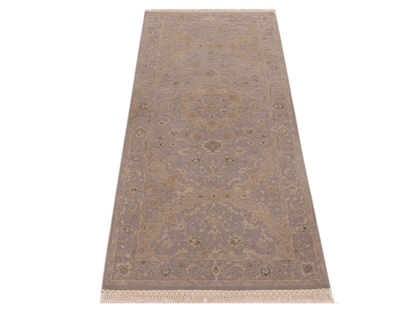 Imperial Silk 127262 Gray 2.7x5.10 Hand Knotted Rug