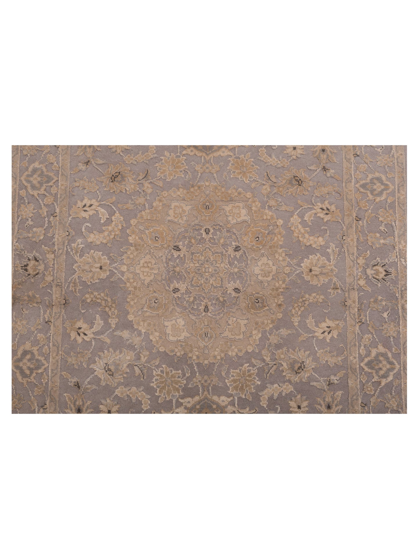 Imperial Silk 127262 Gray 2.7x5.10 Hand Knotted Rug
