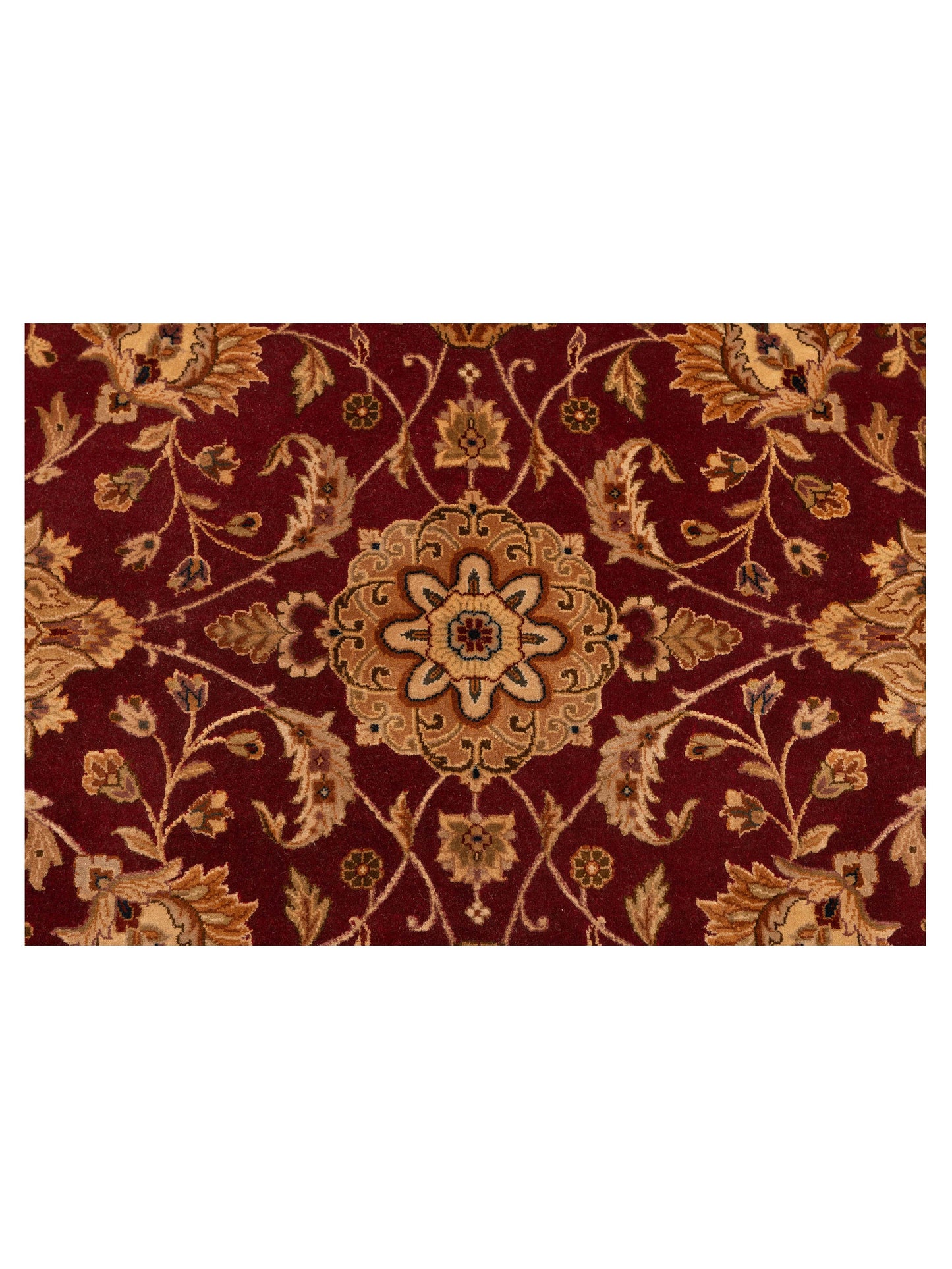 Imperial Silk 127277 Red Ivory 9x12.1 Hand Knotted Rug