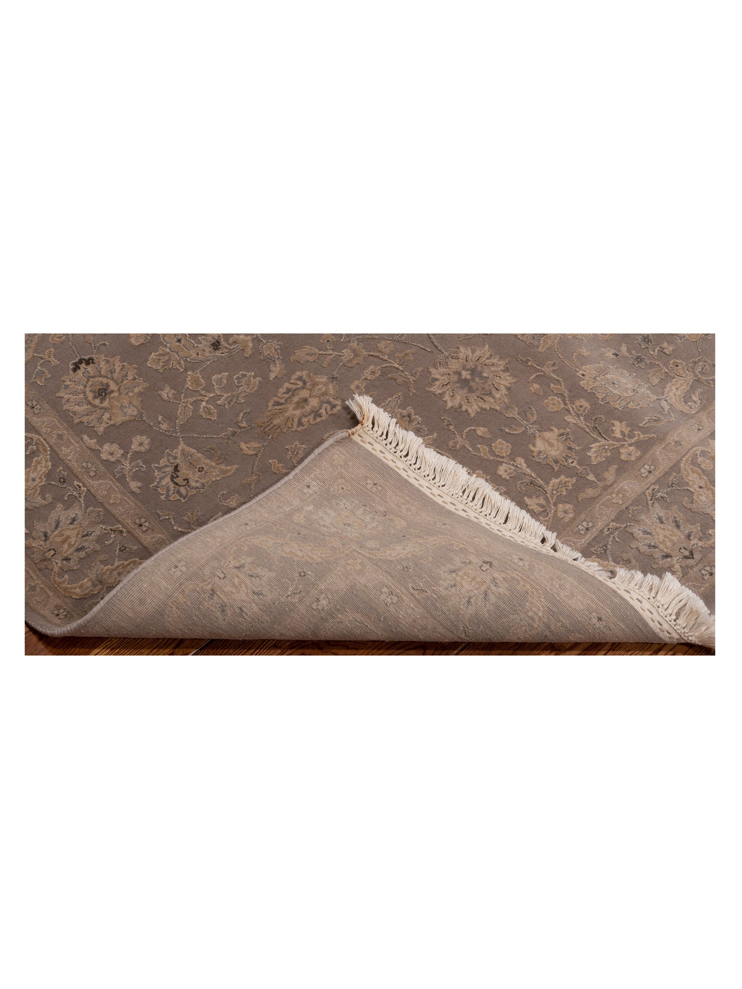 Imperial Silk 127318 Gray 4.1x6.1 Hand Knotted Rug