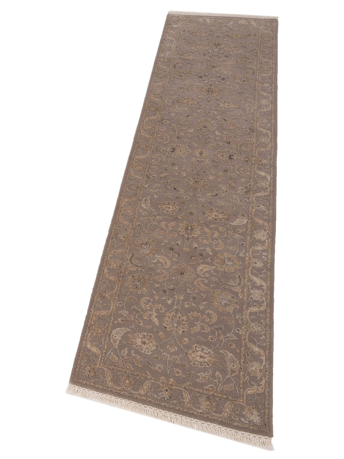 Imperial Silk 127336 Gray 2.7x9.11 Hand Knotted Rug