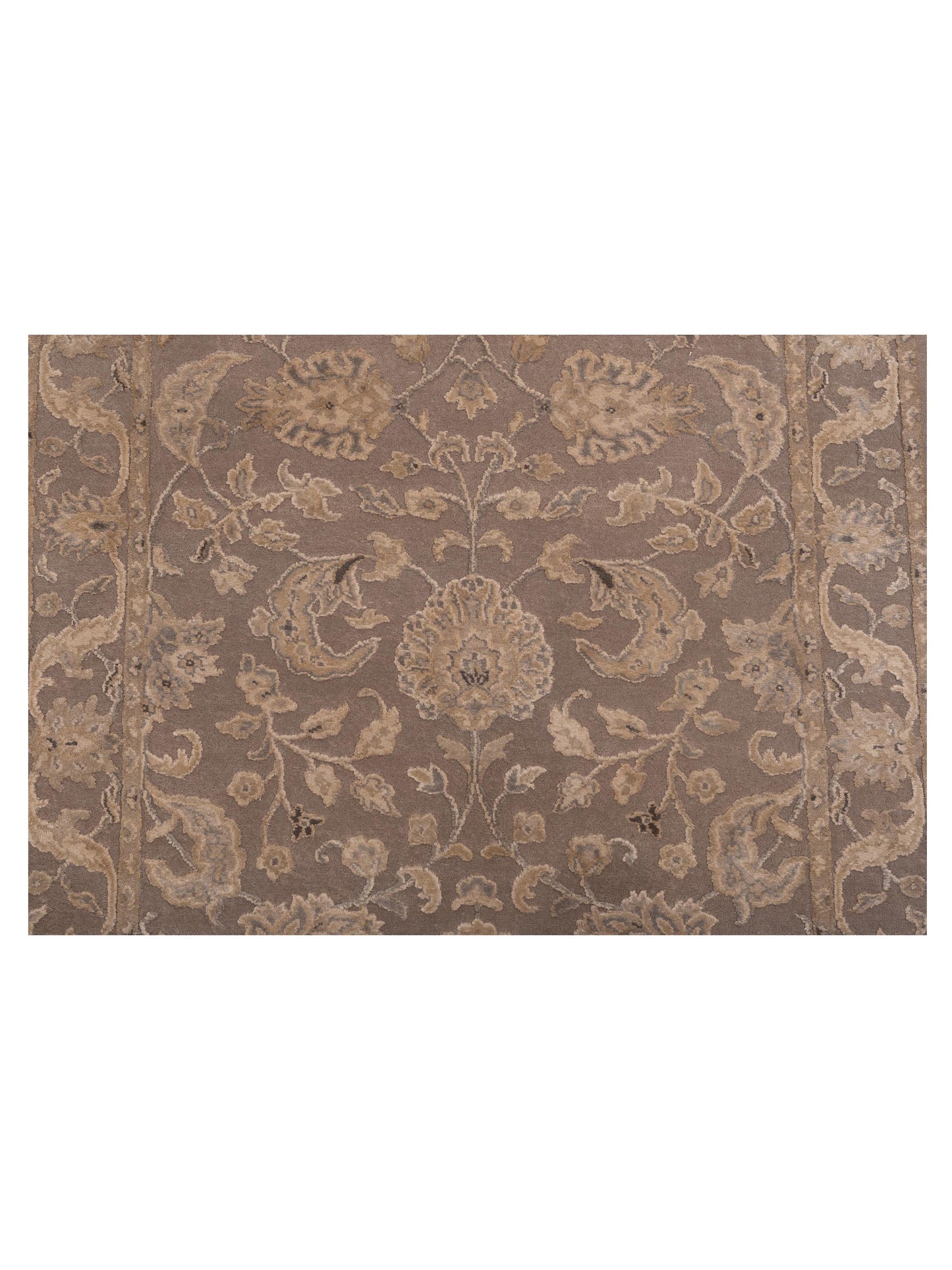 Imperial Silk 127336 Gray 2.7x9.11 Hand Knotted Rug