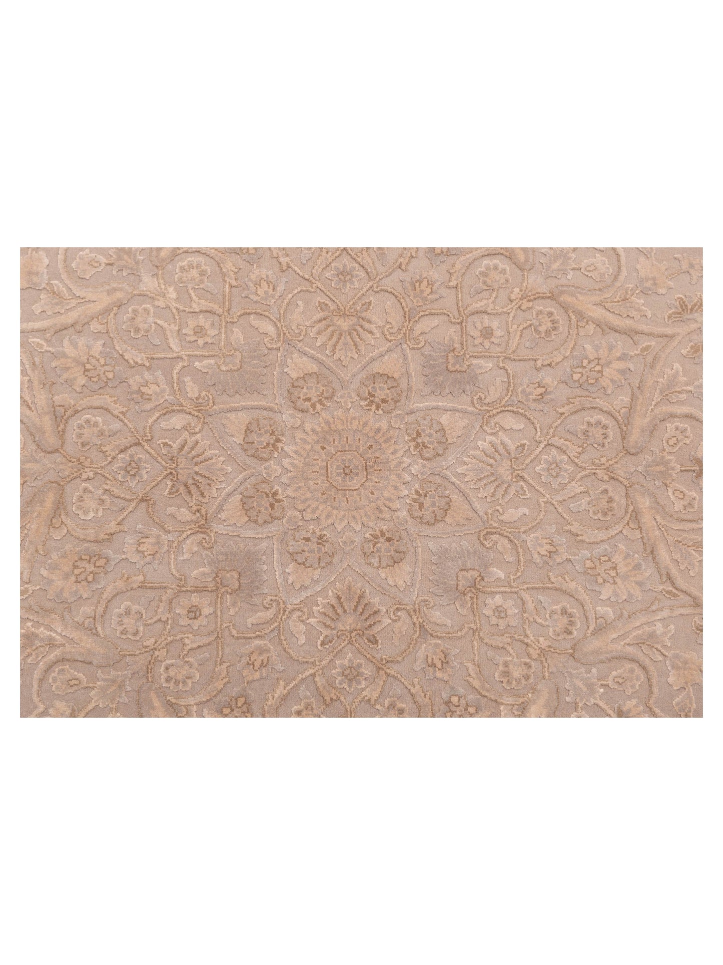 Imperial Silk 127353 Silver 9.1x12.2 Hand Knotted Rug