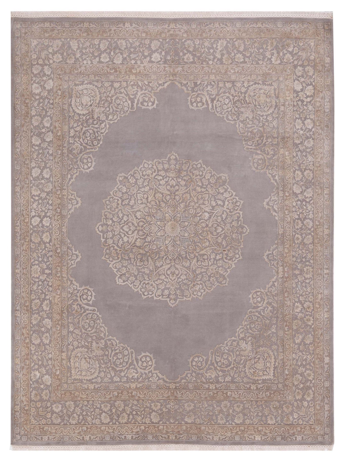 Rajpur Imperial Silk Silver Traditional