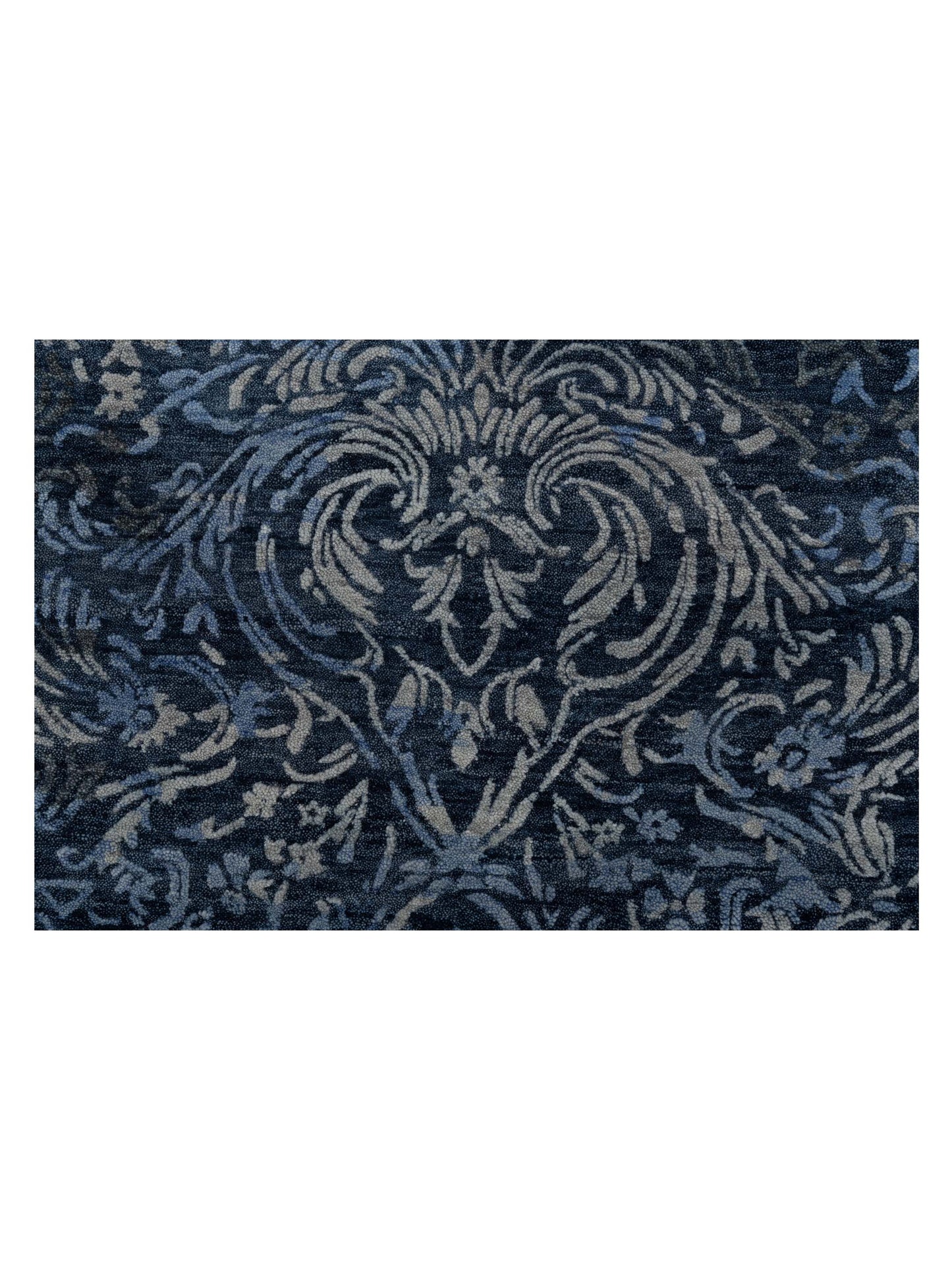 Tibetino 127416 Blue 7.10x9.10 Hand Knotted Rug
