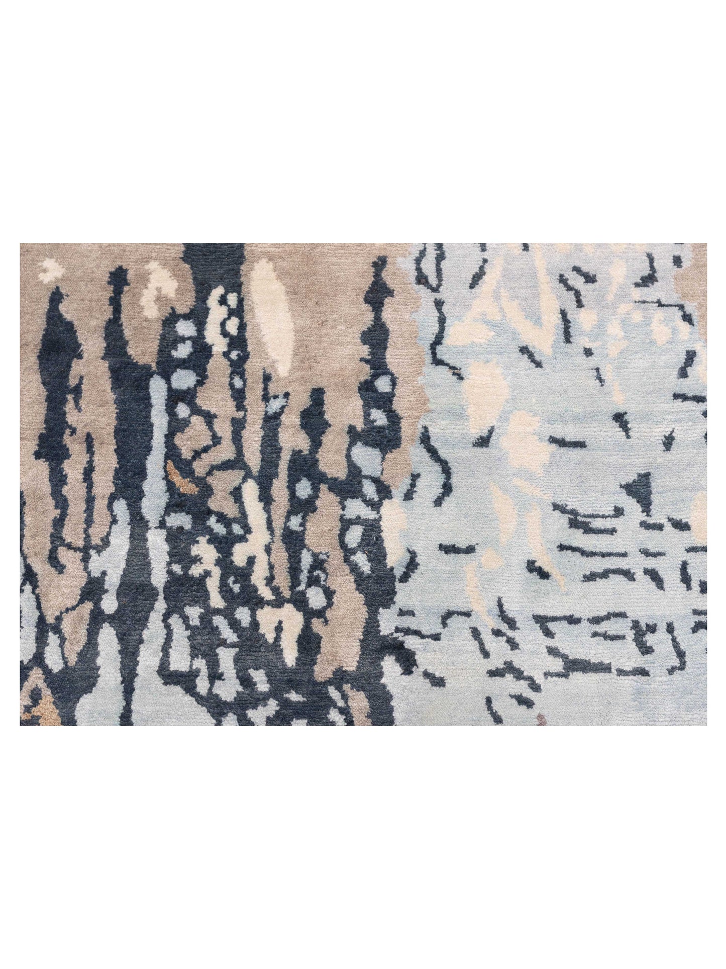 Tibetino 127453 Multi 8.10x11.10 Hand Knotted Rug
