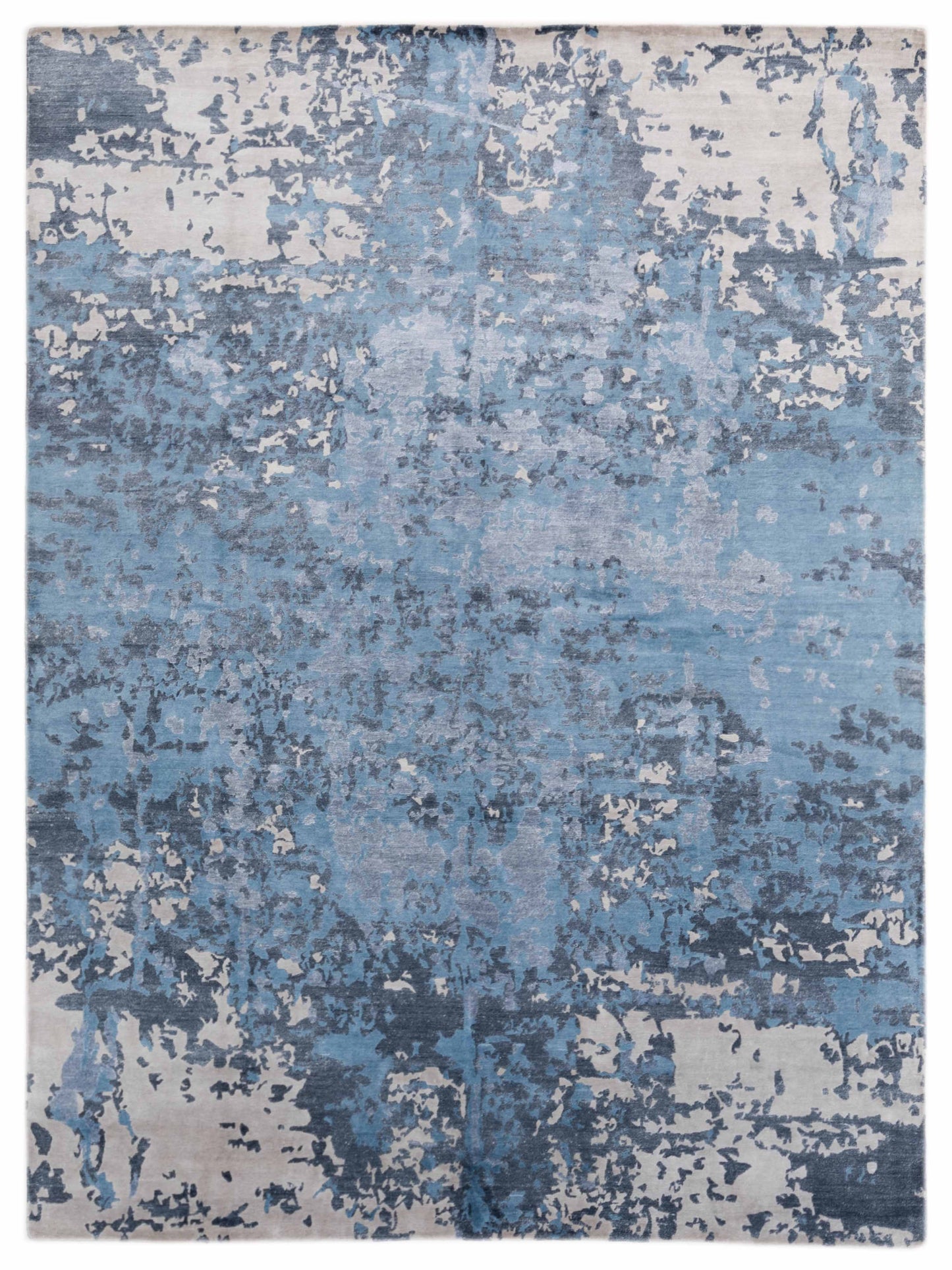 Siena Tibetino Blue Gray Contemporary