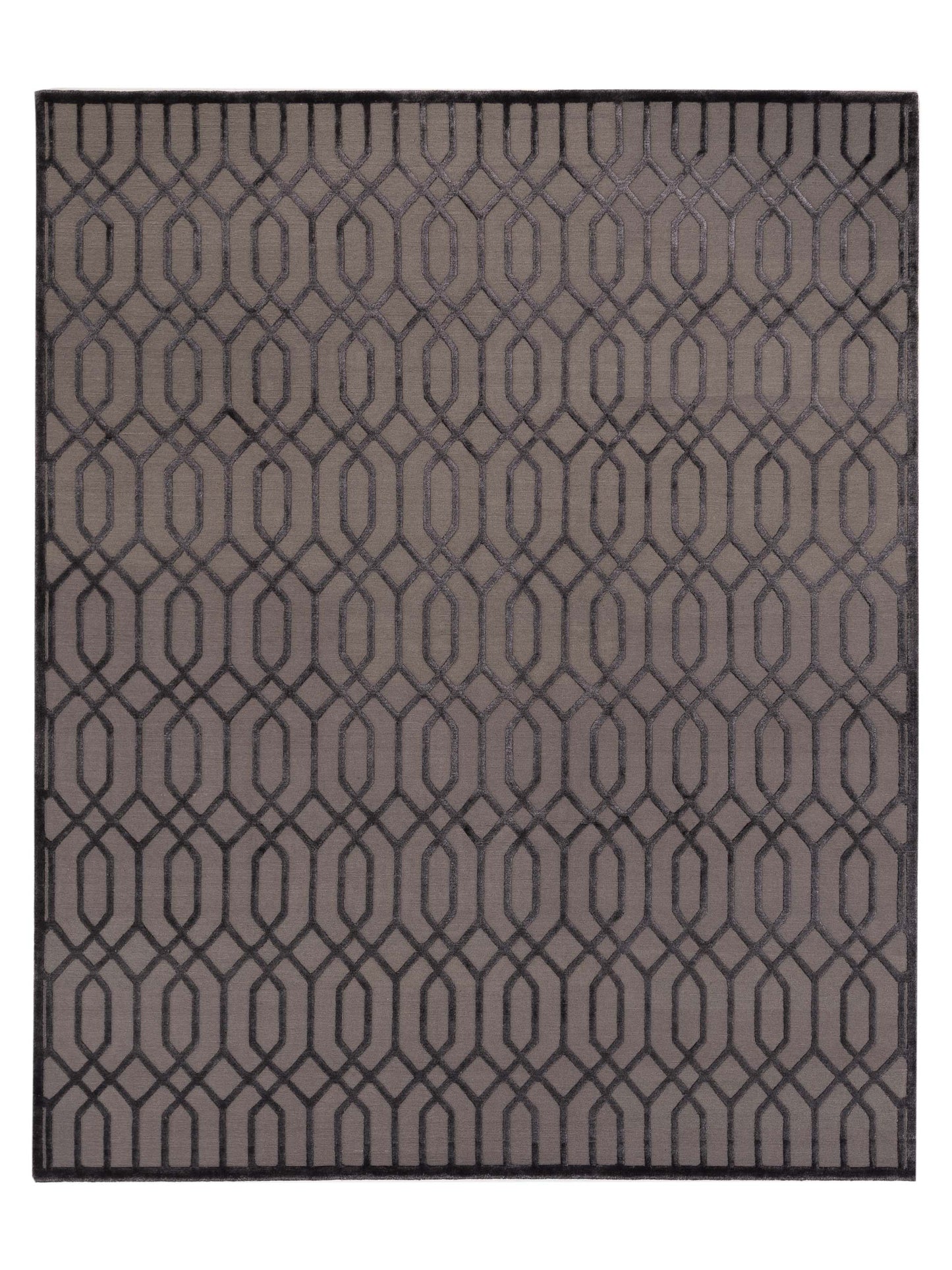 Siena Tibetino Silver Charcoal Contemporary
