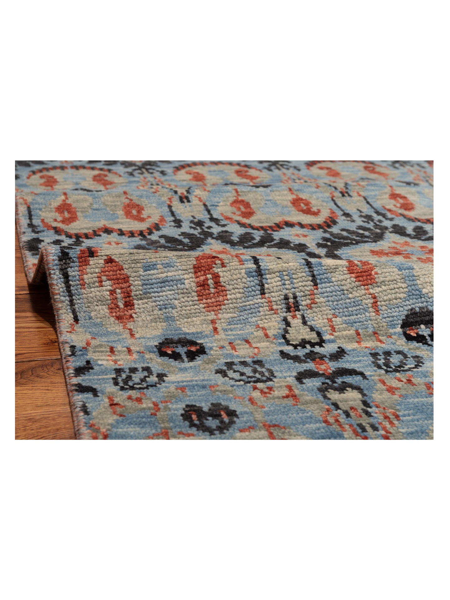 Agra 127528 Multi 8x10 Hand Knotted Rug