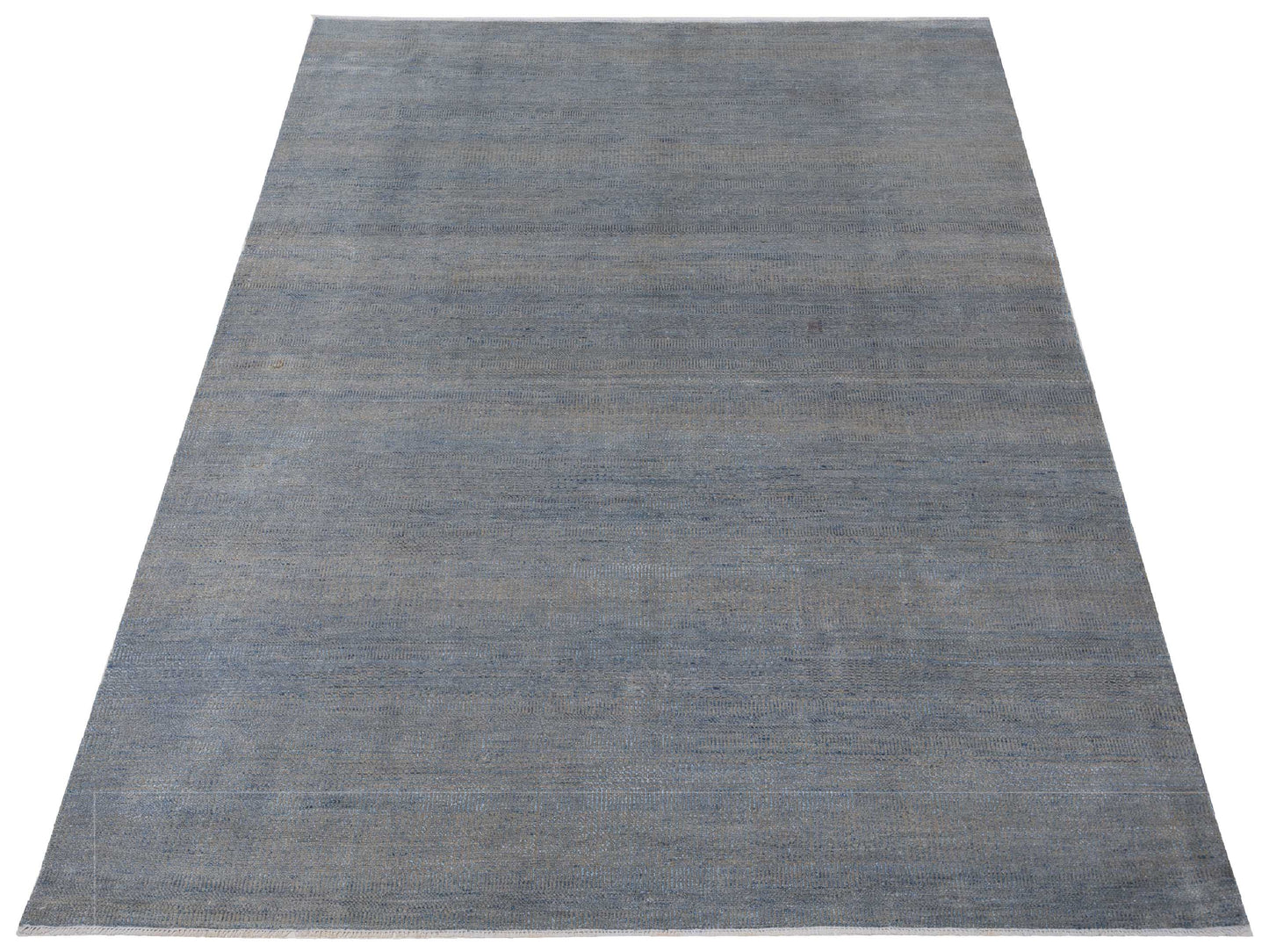 Agra 127535 Blue 9.9x13.10 Hand Knotted Rug
