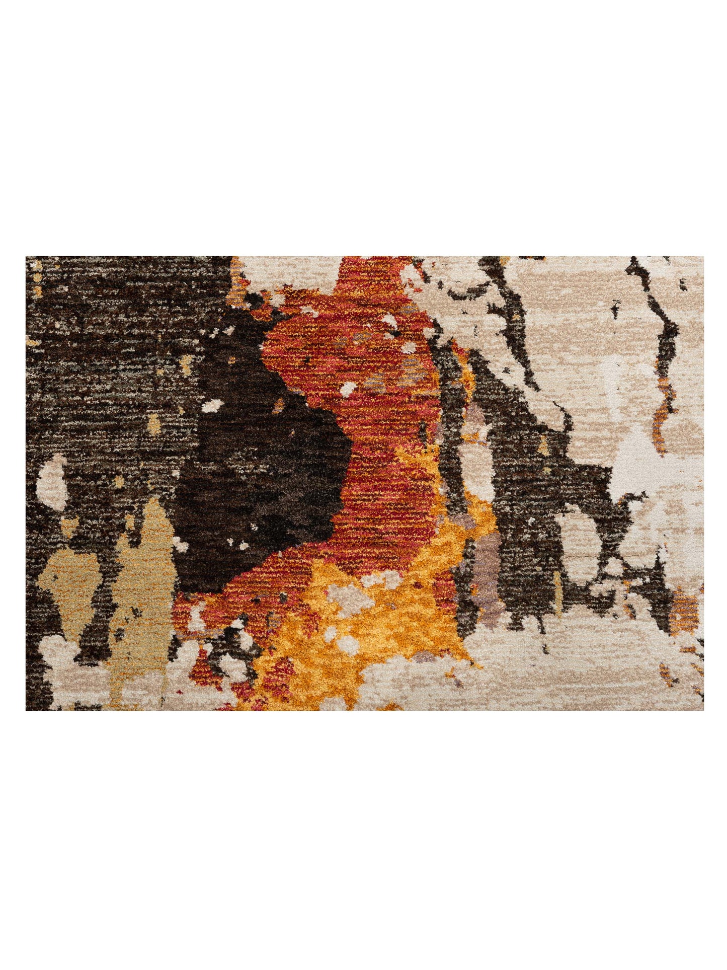 Alara 127609 Ivory Green 6.7x9.6 Machine Made Rug