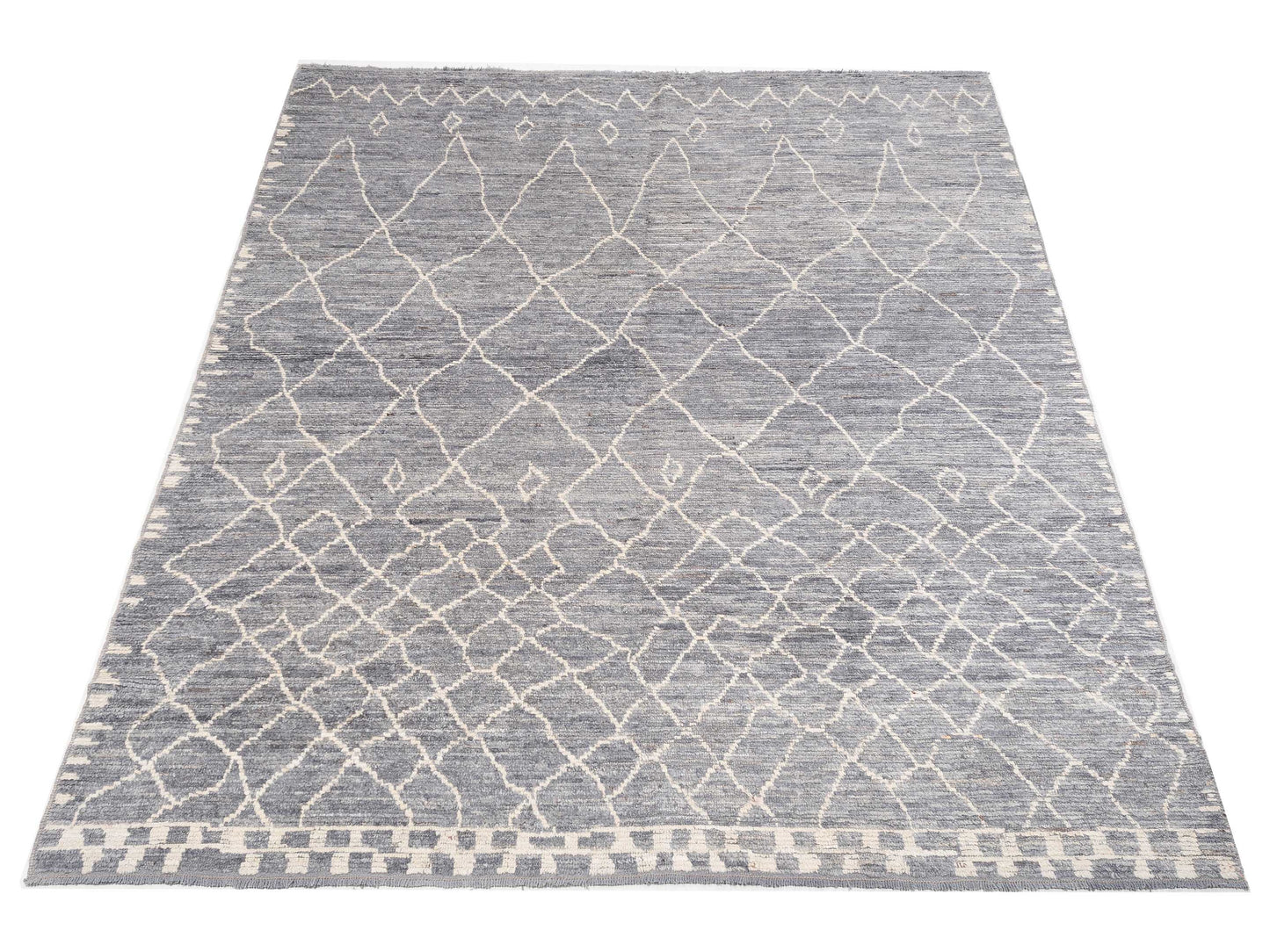 Berber Aspendos
Aspendos
Gray Ivory 9.3x11.10 Hand Knotted Rug