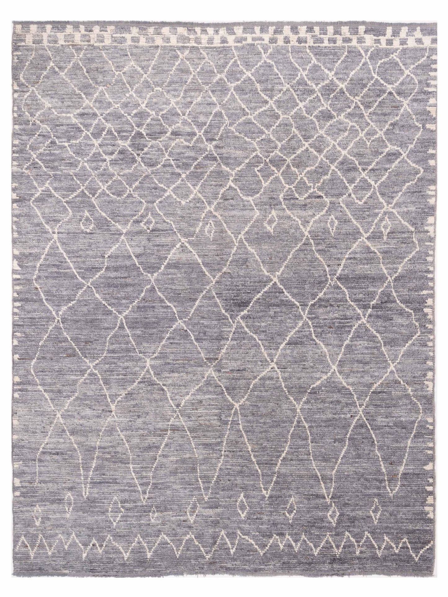 Pasha Berber Gray Ivory Traditional