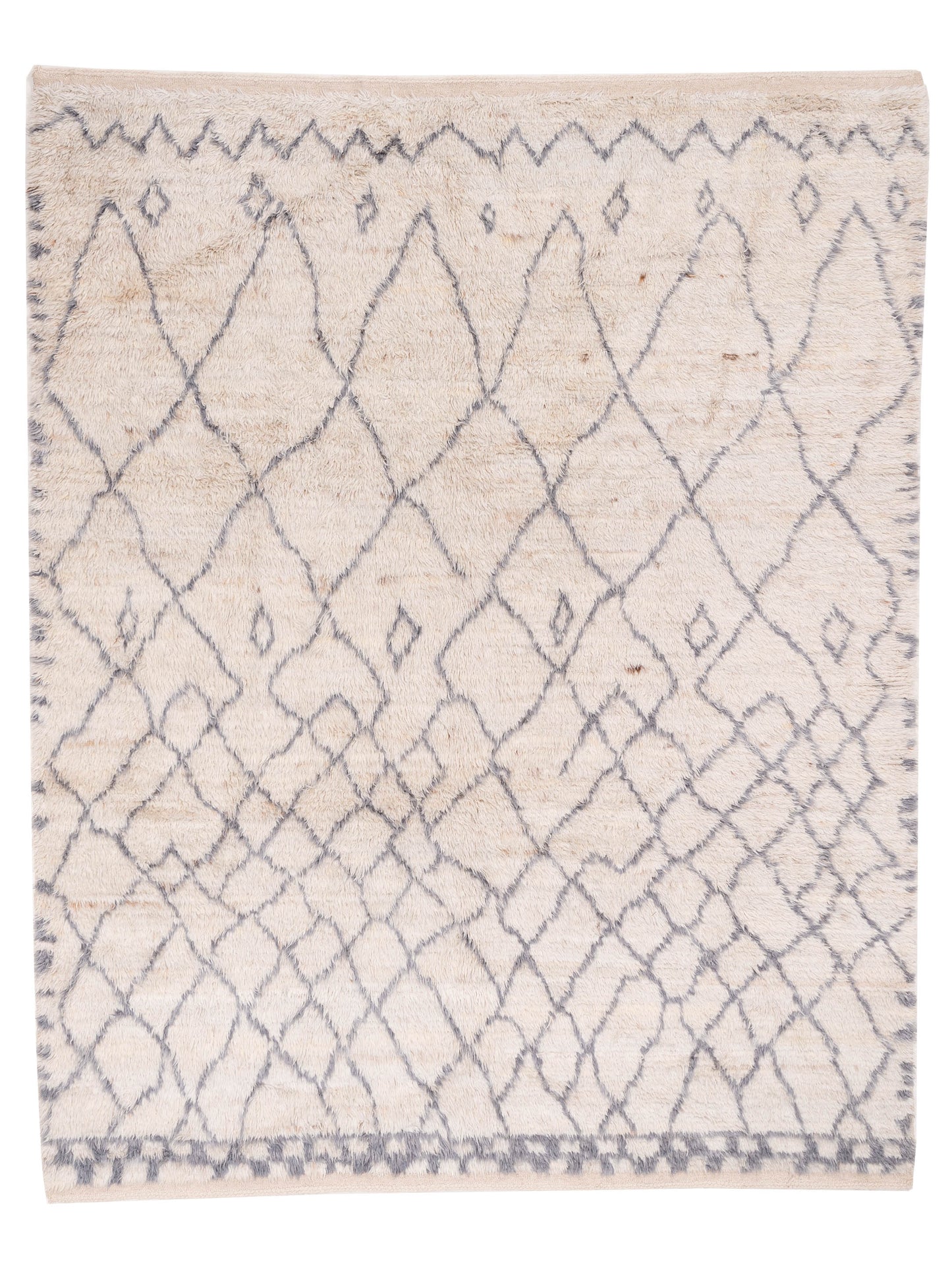 Pasha Berber Ivory Gray Contemporary