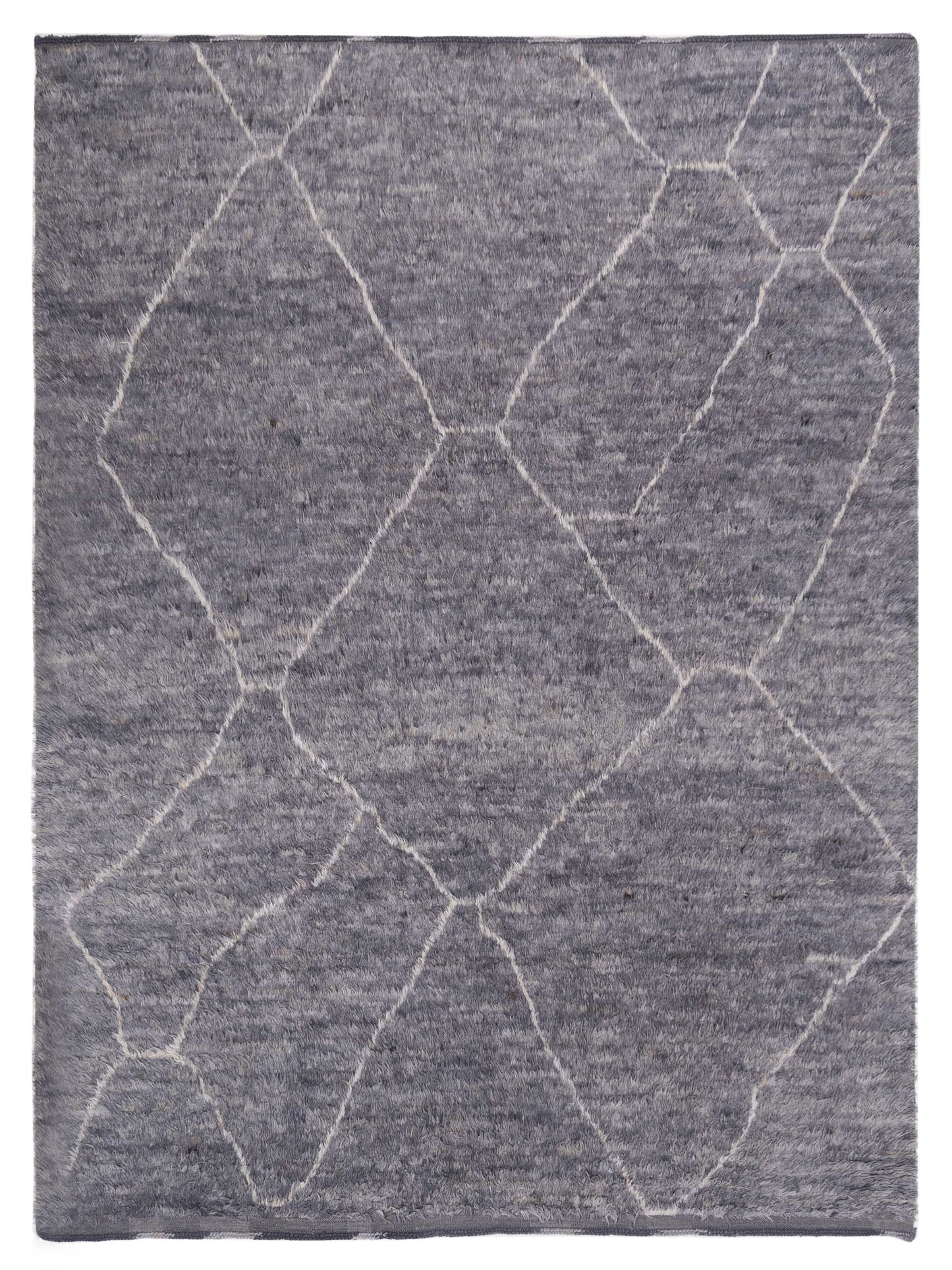 Pasha Berber Gray Ivory Contemporary