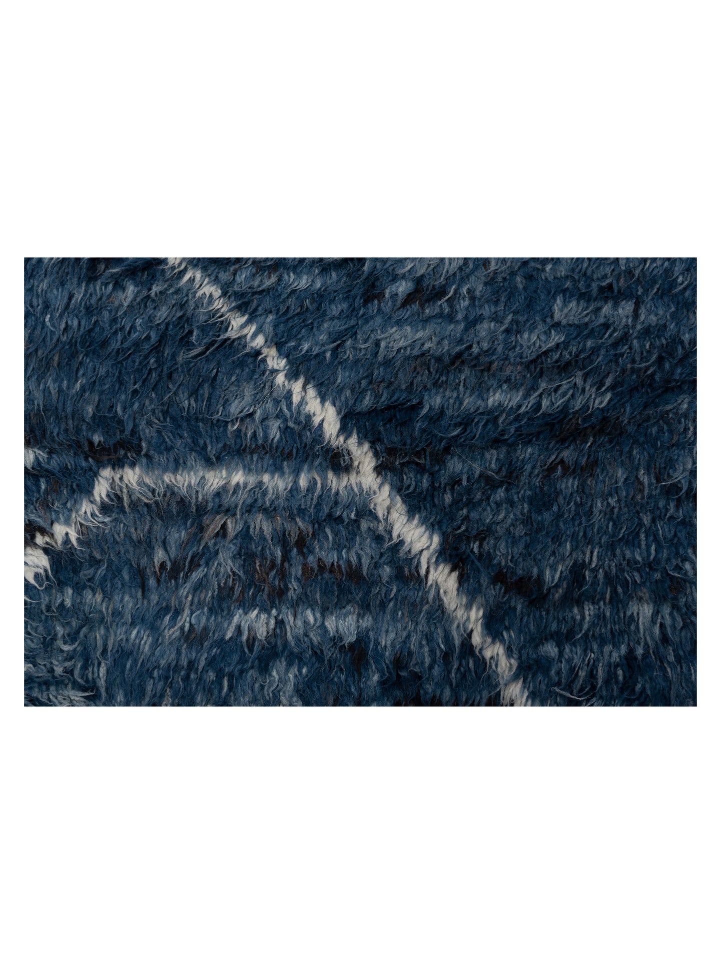 Berber Efes Indigo Ivory 11.6x15.11 Hand Knotted Rug