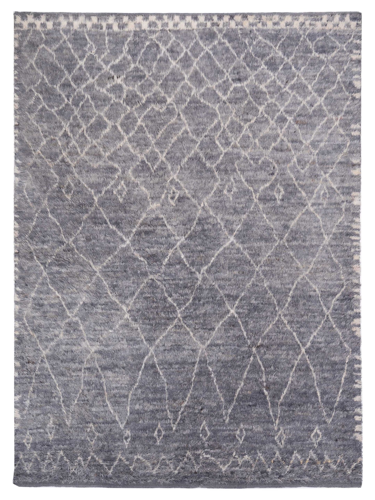 Pasha Berber Gray Ivory Contemporary