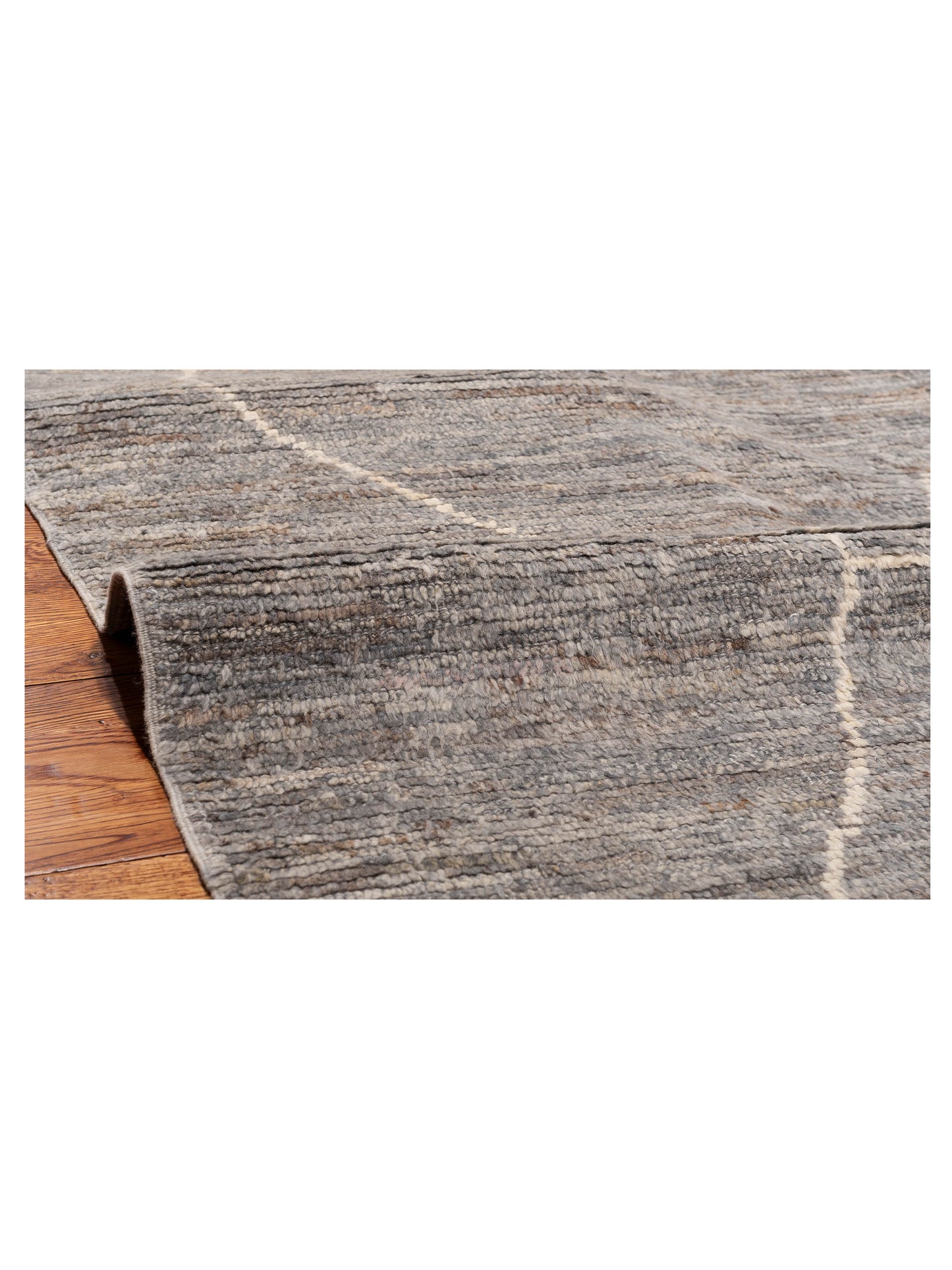 Berber Efes Gray Naturel 12.4x15.5 Hand Knotted Rug