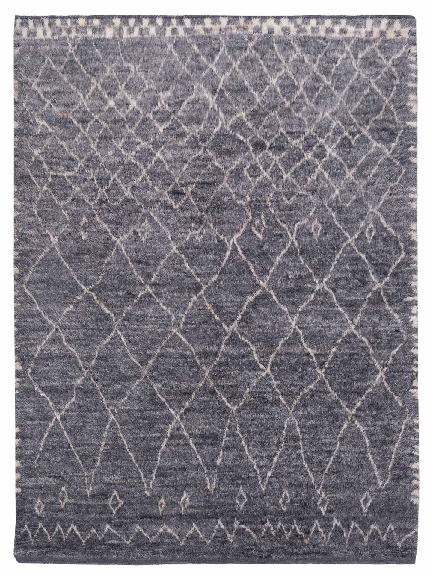 Pasha Berber Gray Ivory Contemporary