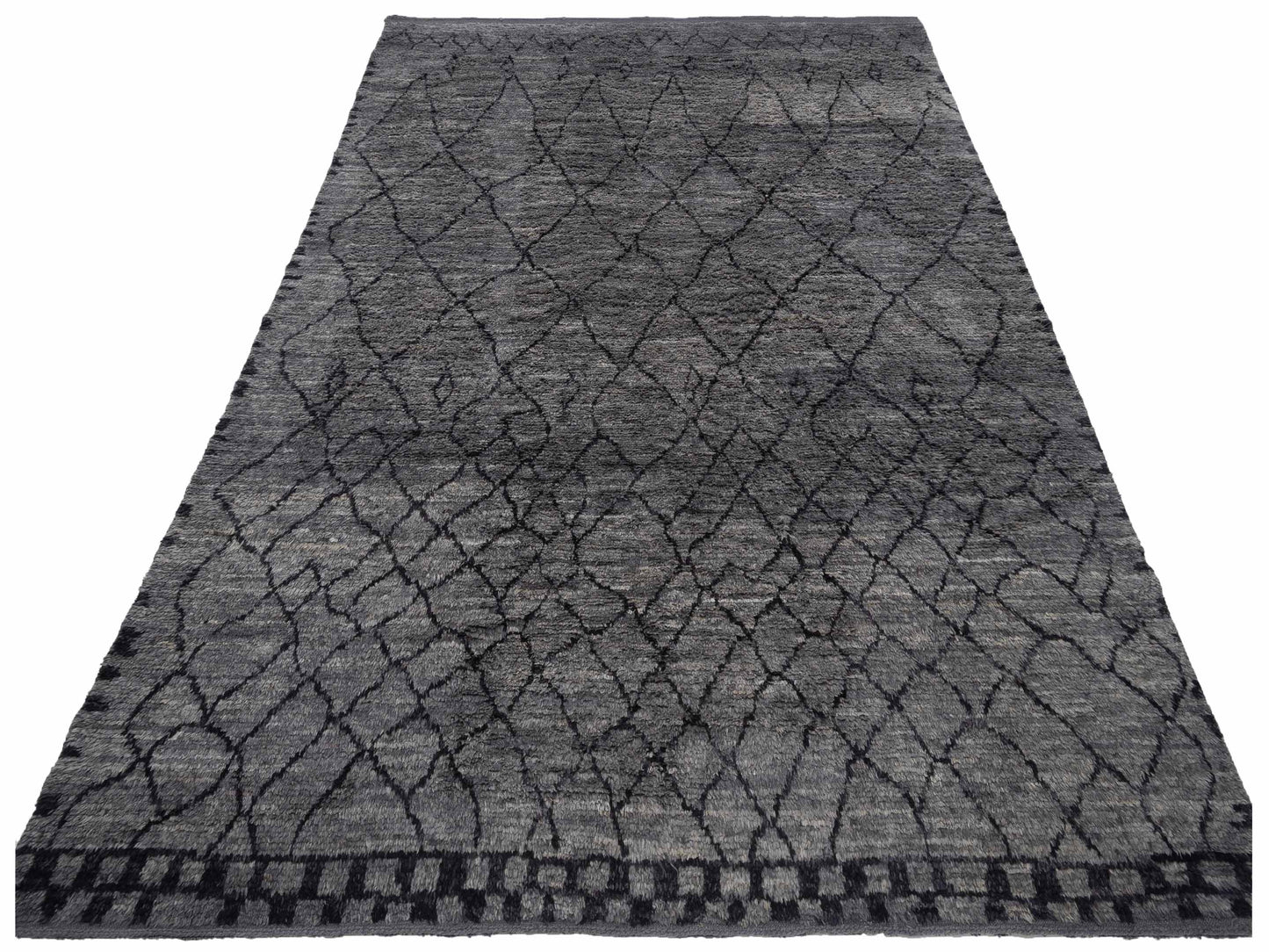 Berber Aspendos
Aspendos
Gray Black 10.6x14 Hand Knotted Rug