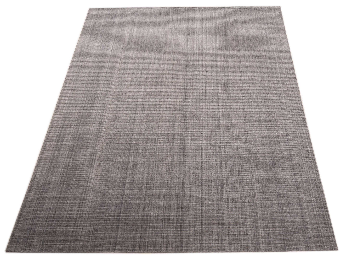 Himalayan 127978 Gray Gray 8.10x11.8 Hand Knotted Rug