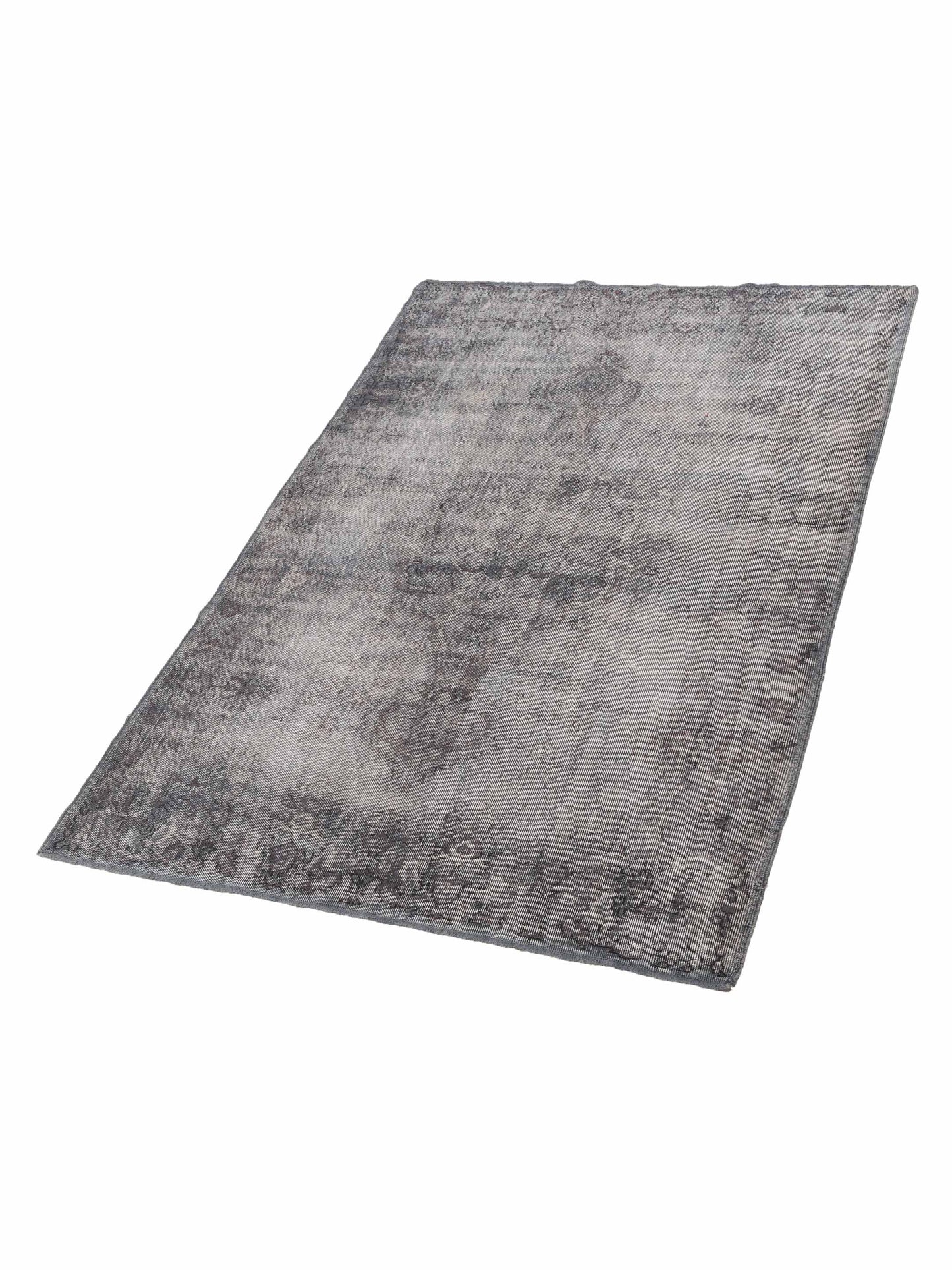 Vintage 128005 Gray 6x8.7 Hand Knotted Rug