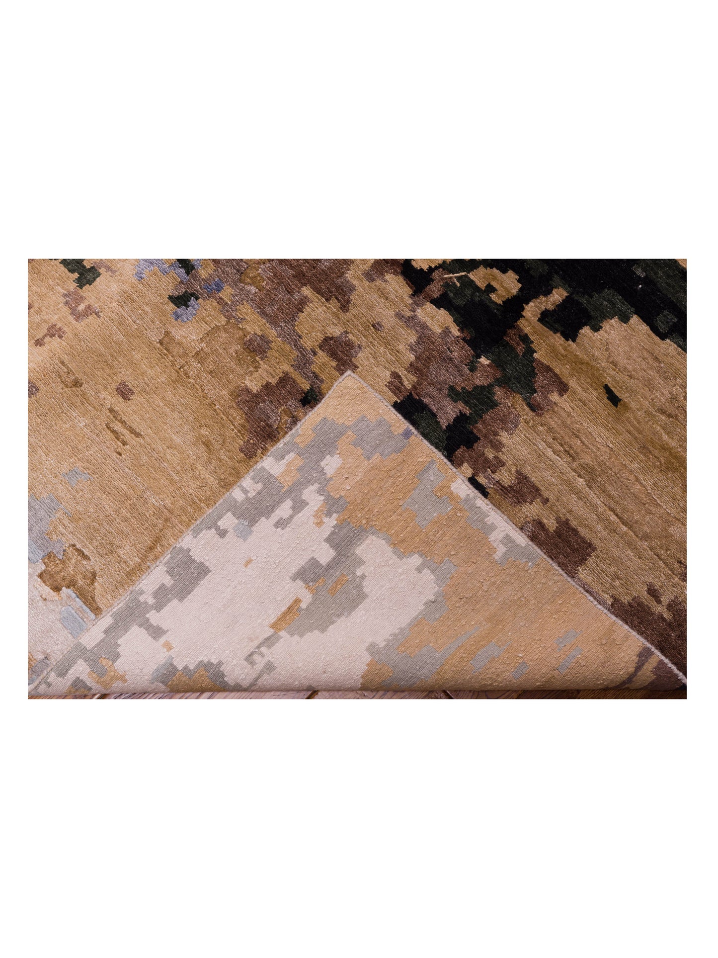 Tibetino 128057 Multi Multi 8.11x11.9 Hand Knotted Rug