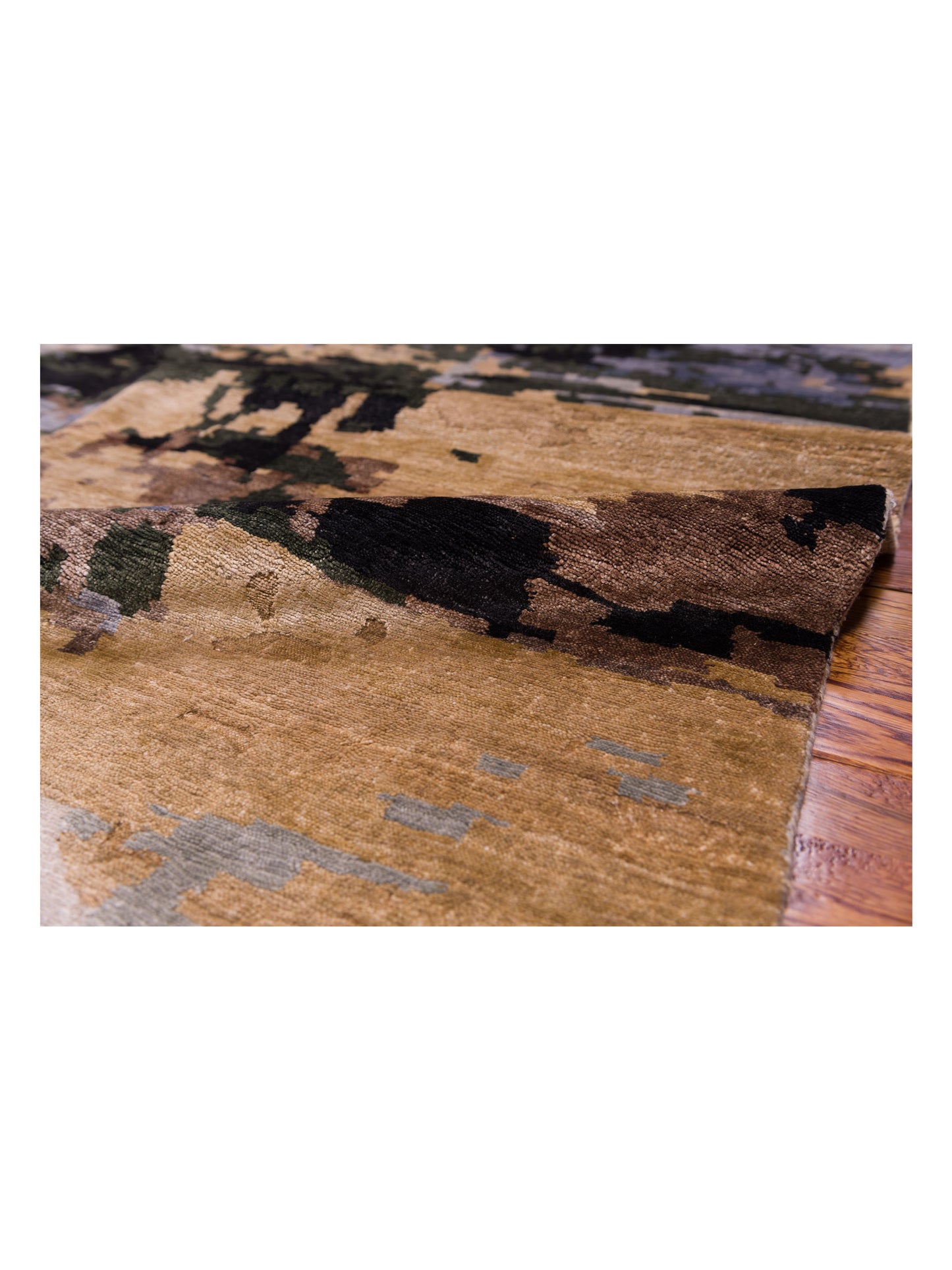 Tibetino 128057 Multi Multi 8.11x11.9 Hand Knotted Rug