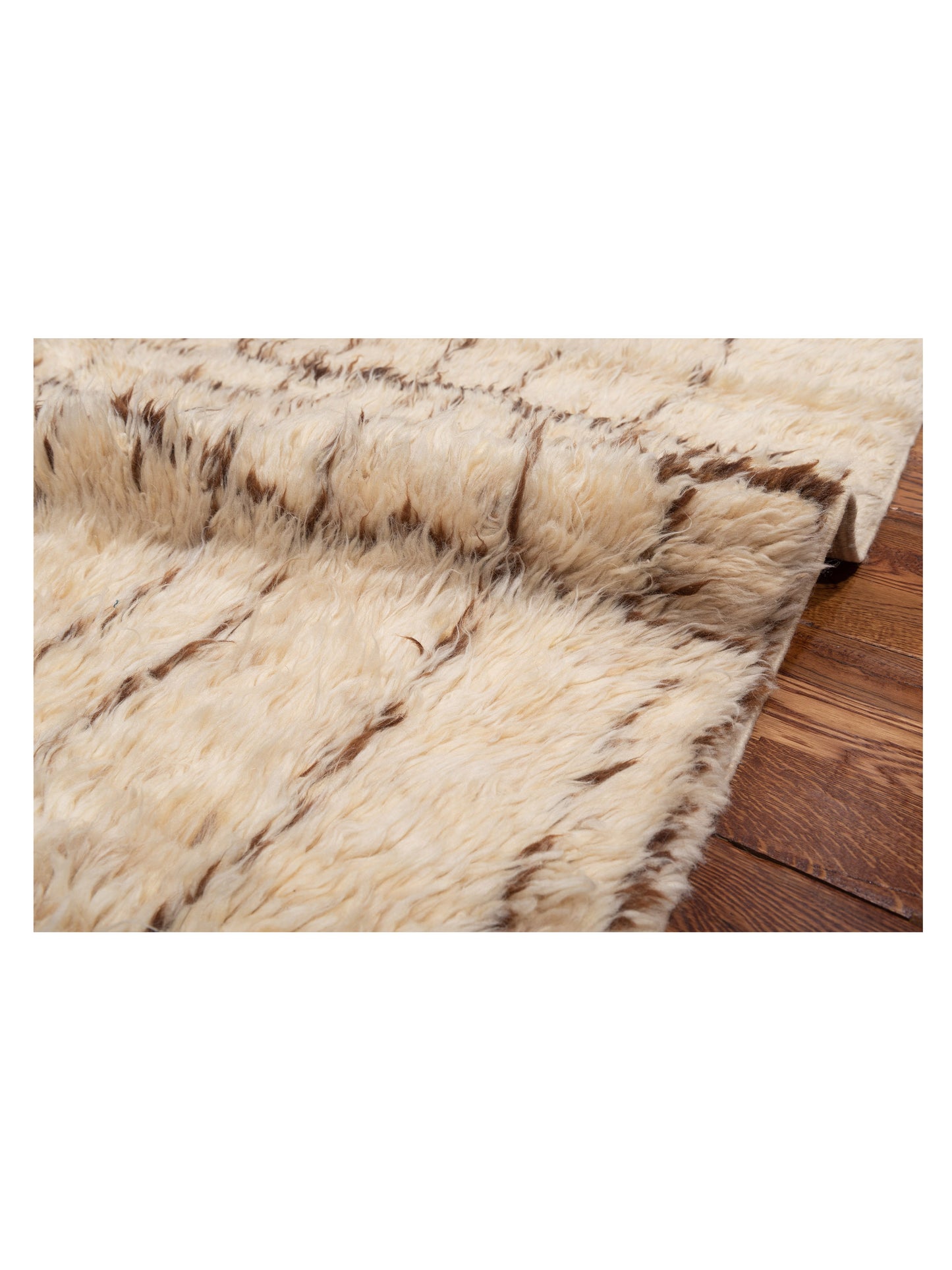 Berber Karya Beige Brown 7.4x10.7 Hand Knotted Rug
