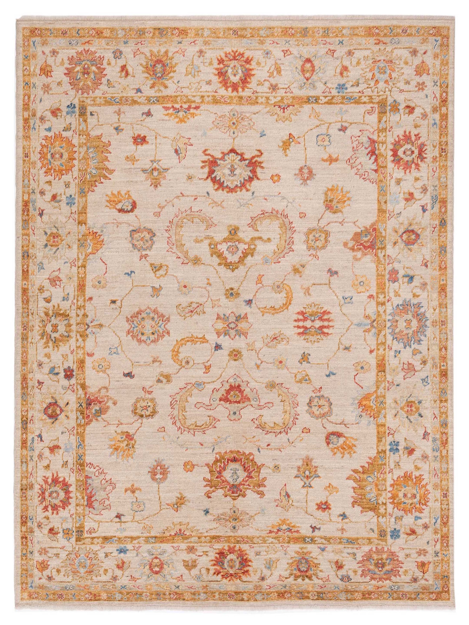 Anadol Angora Oushak  Ivory Ivory Traditional