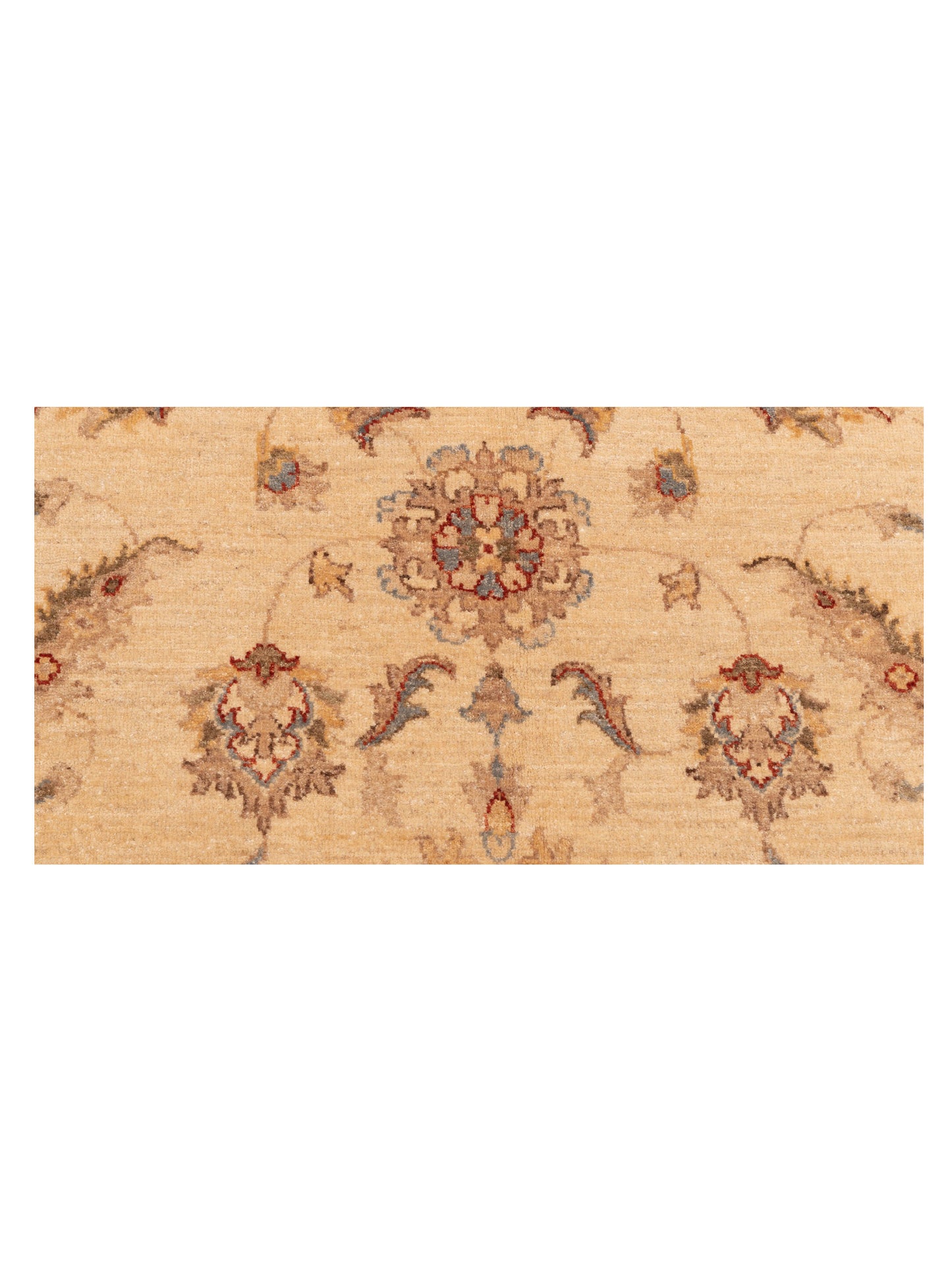 Sultan 128683 Ivory Ivory 6.6x9.10 Hand Knotted Rug