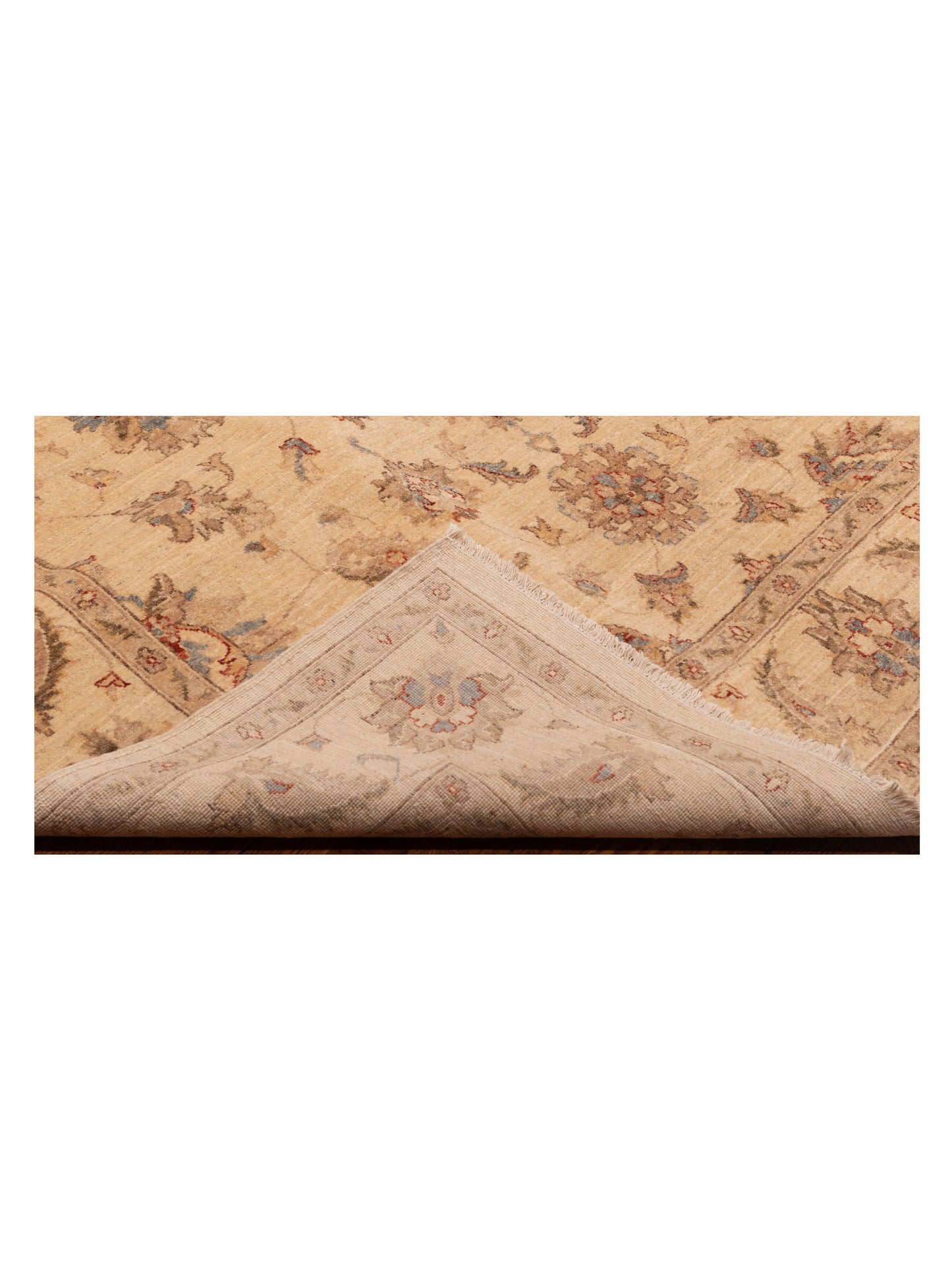 Sultan 128683 Ivory Ivory 6.6x9.10 Hand Knotted Rug