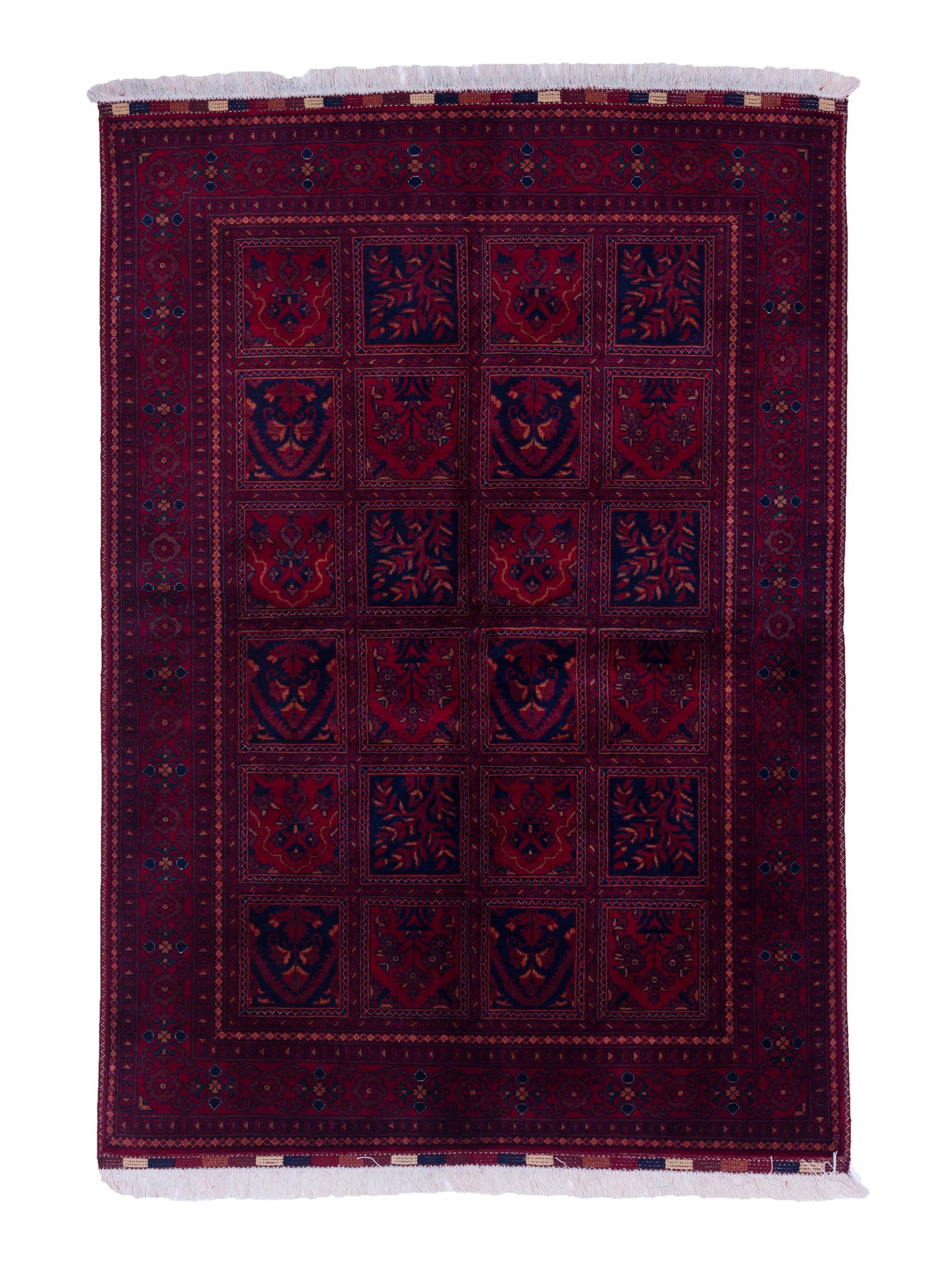 Nomad Afghan Belcik Red Red Tribal