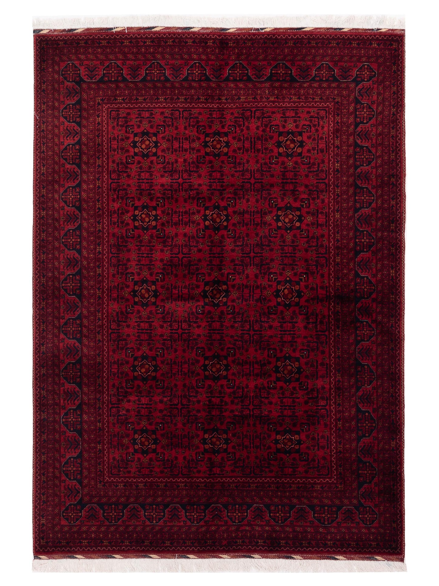 Nomad Afghan Belcik Red Navy Tribal