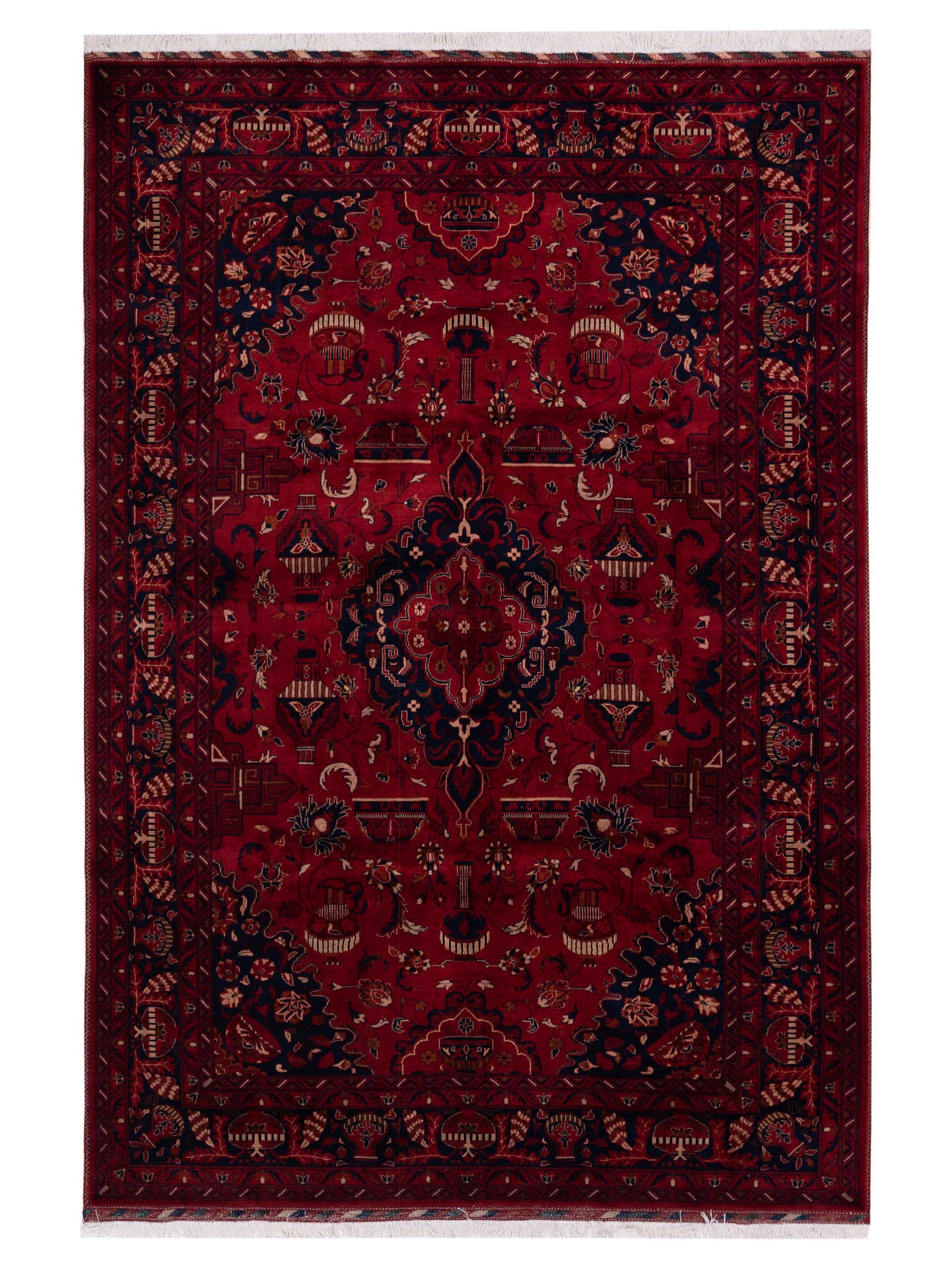 Nomad Afghan Belcik  Red Navy Tribal
