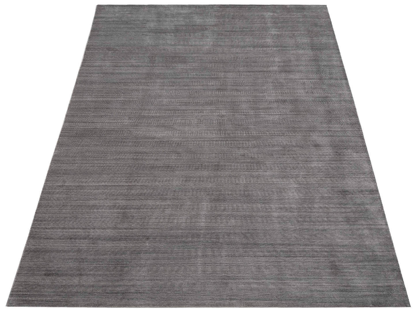 Himalayan 128810 Gray Gray 9.10x14 Hand Knotted Rug