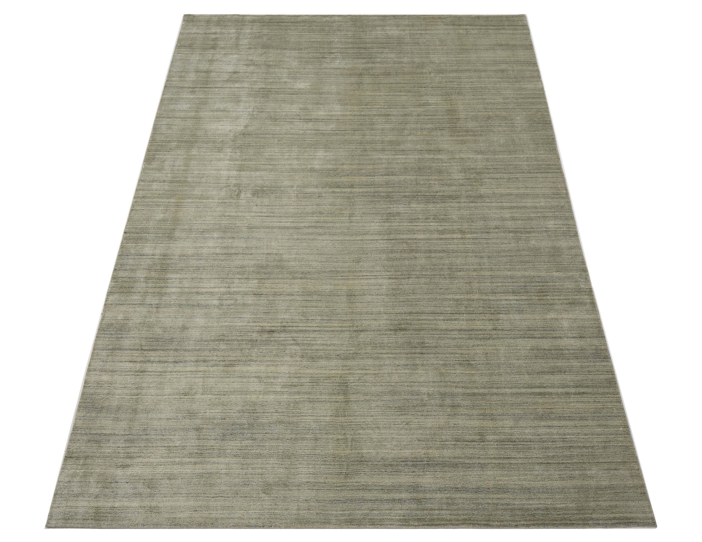 Himalayan 128817 Green 9.10x14 Hand Knotted Rug