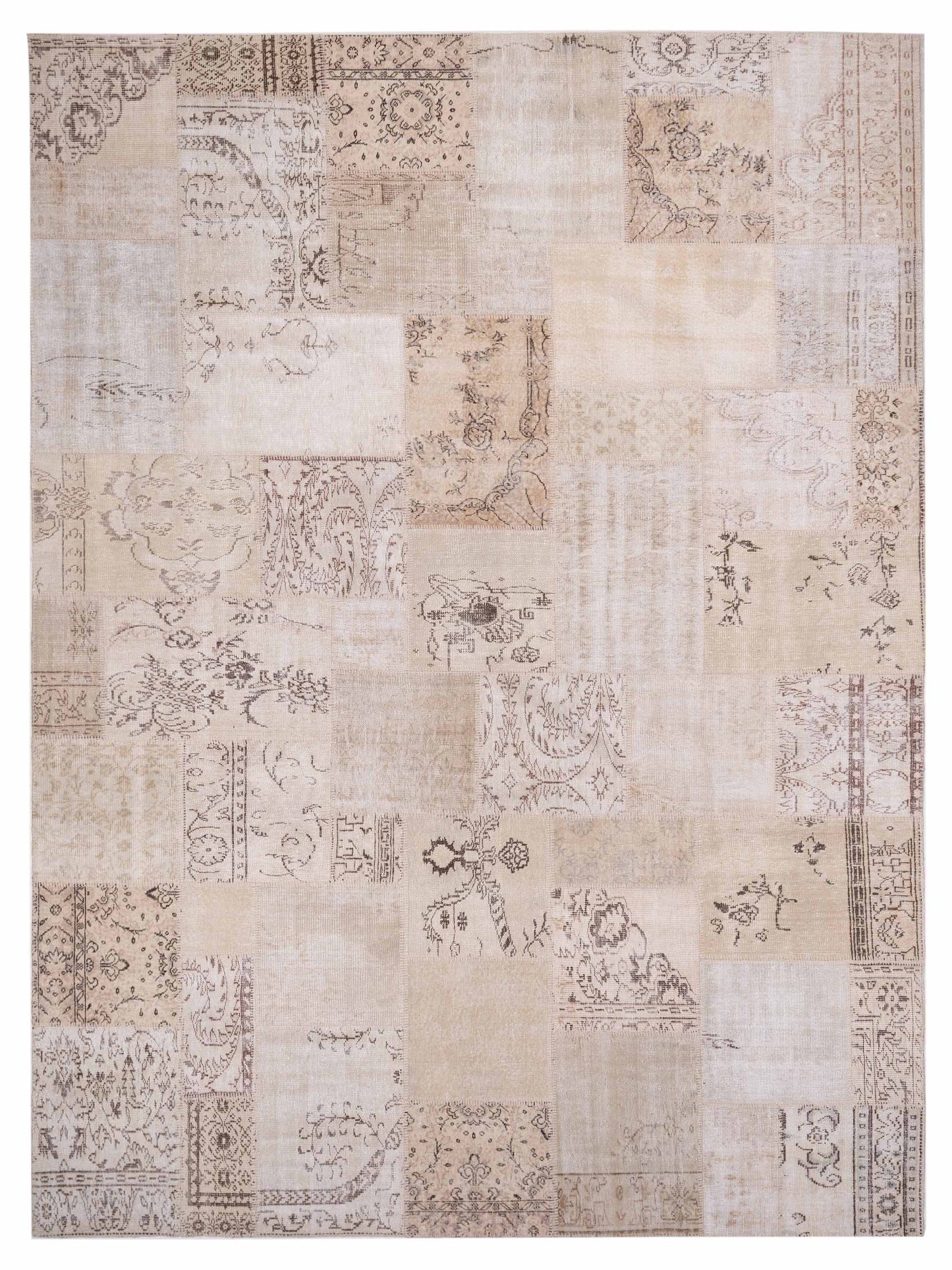 Pasha Turkish Vestige Patchwork Natural Contemporary