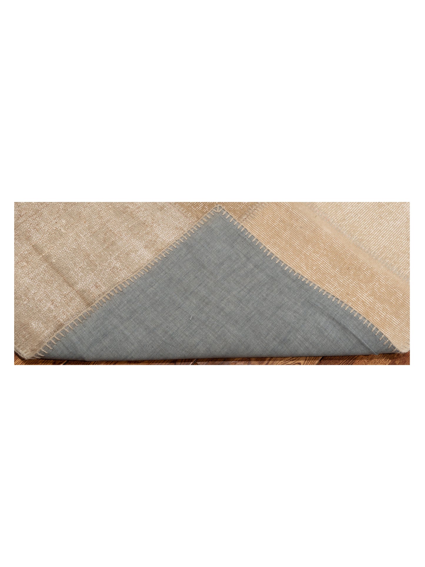 Turkish Vestige Patchwork 129001 Natural 8x10 Hand Knotted Rug