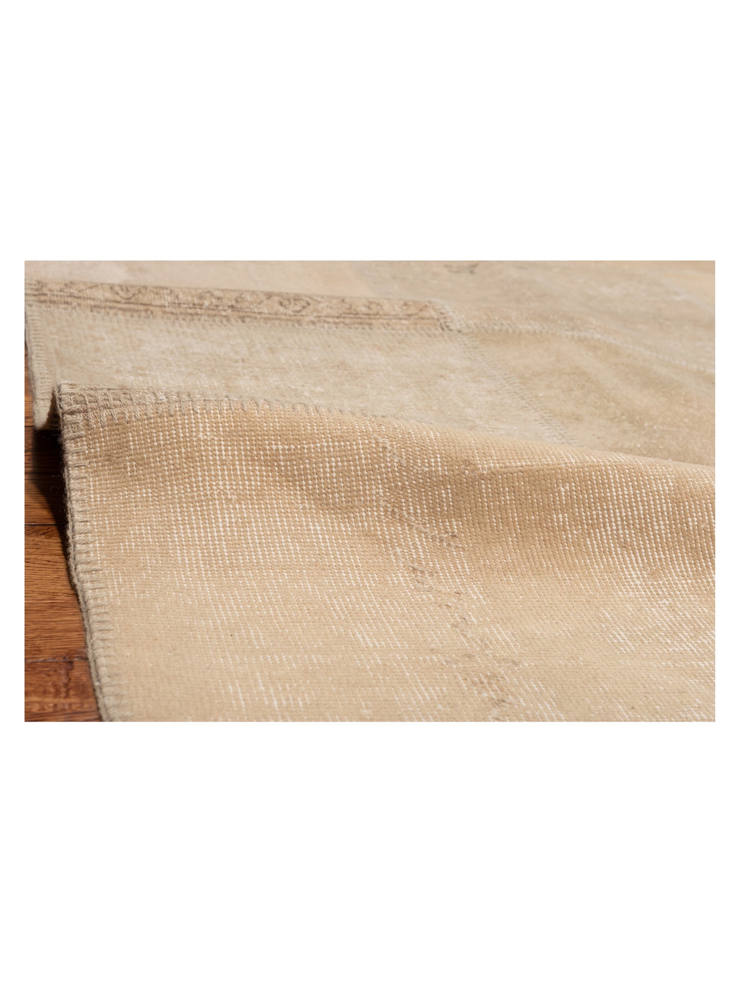 Turkish Vestige Patchwork 129001 Natural 8x10 Hand Knotted Rug