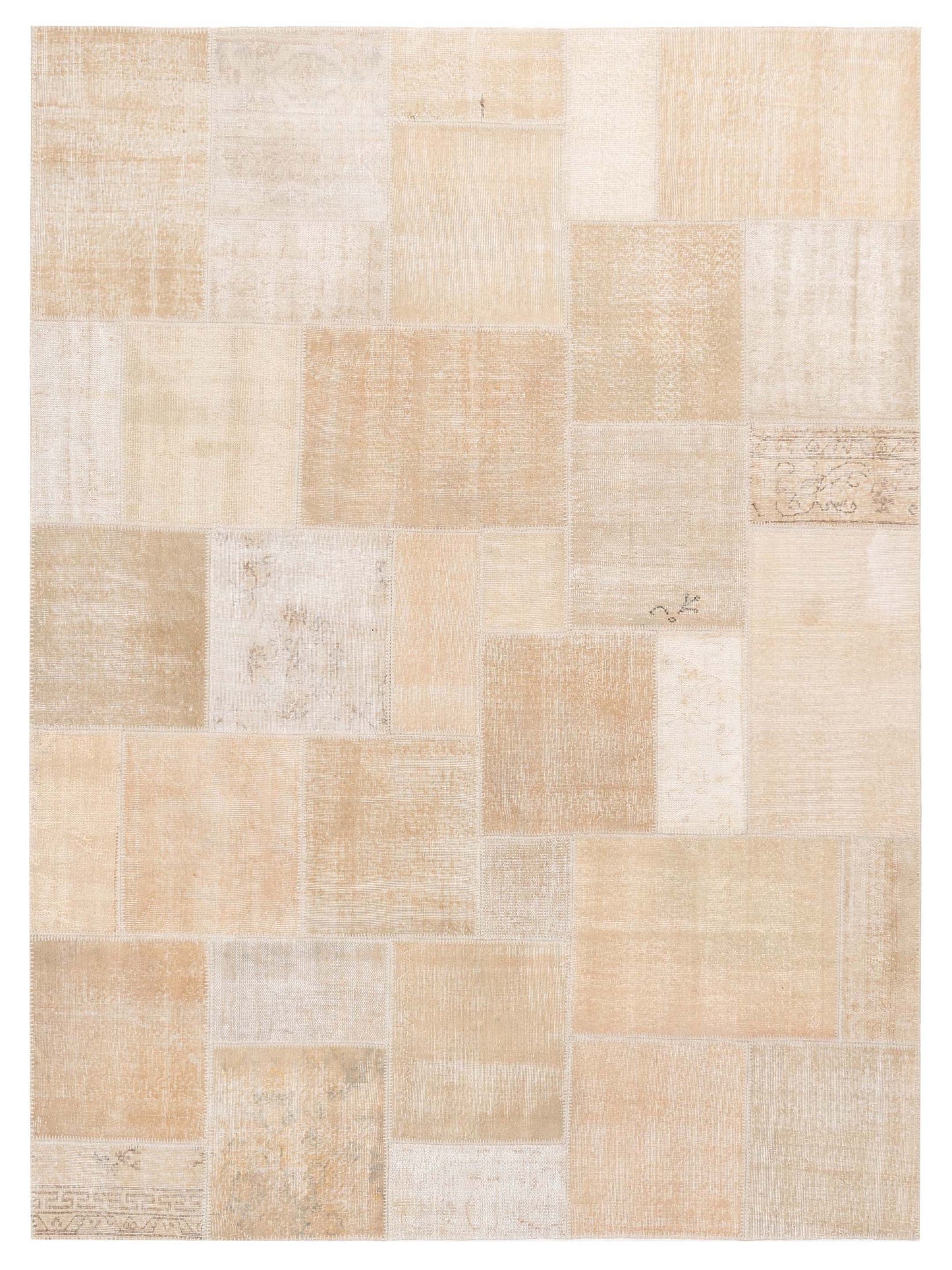 Pasha Turkish Vestige Patchwork Natural Contemporary