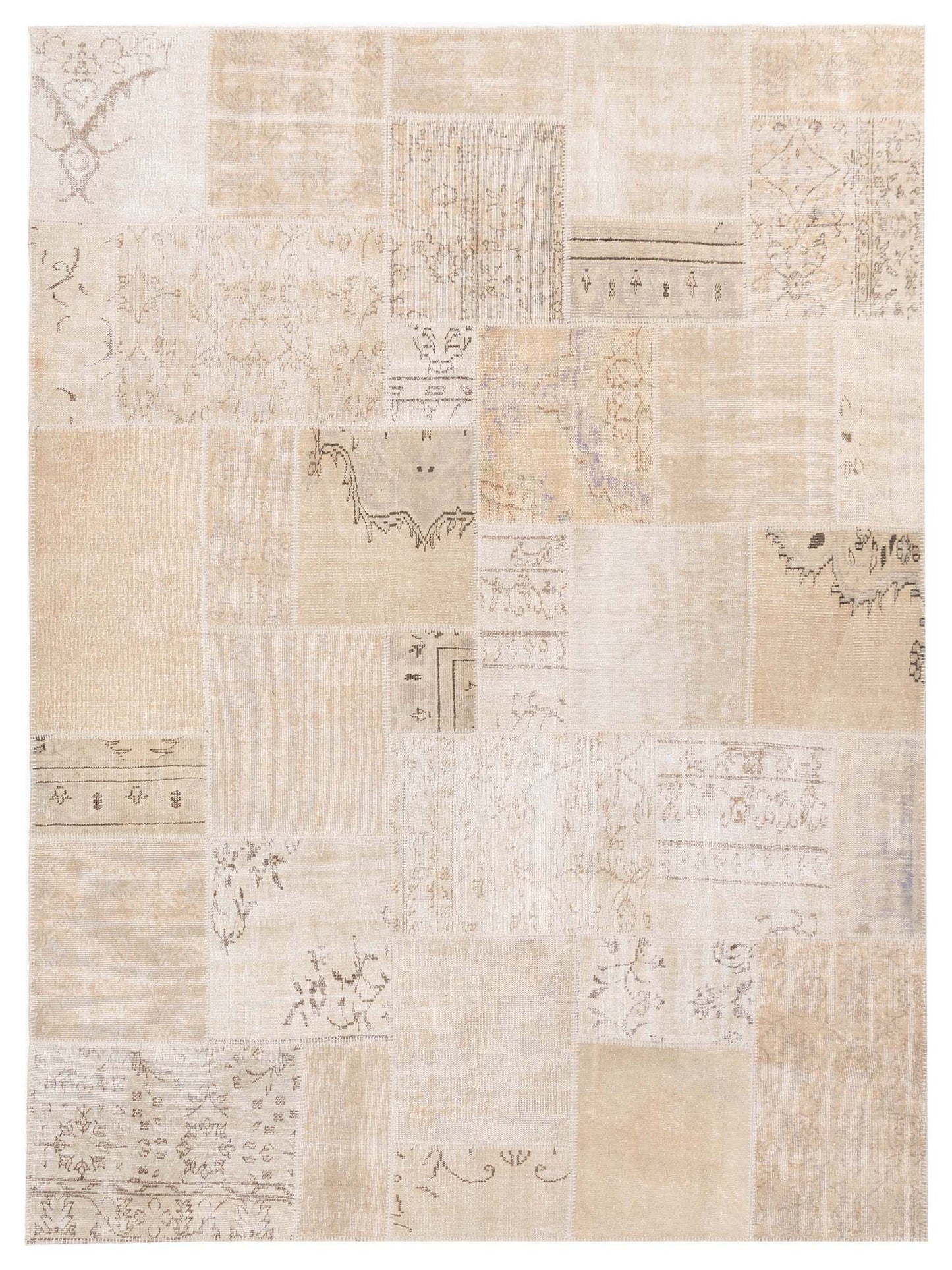 Pasha Turkish Vestige Patchwork Natural Contemporary
