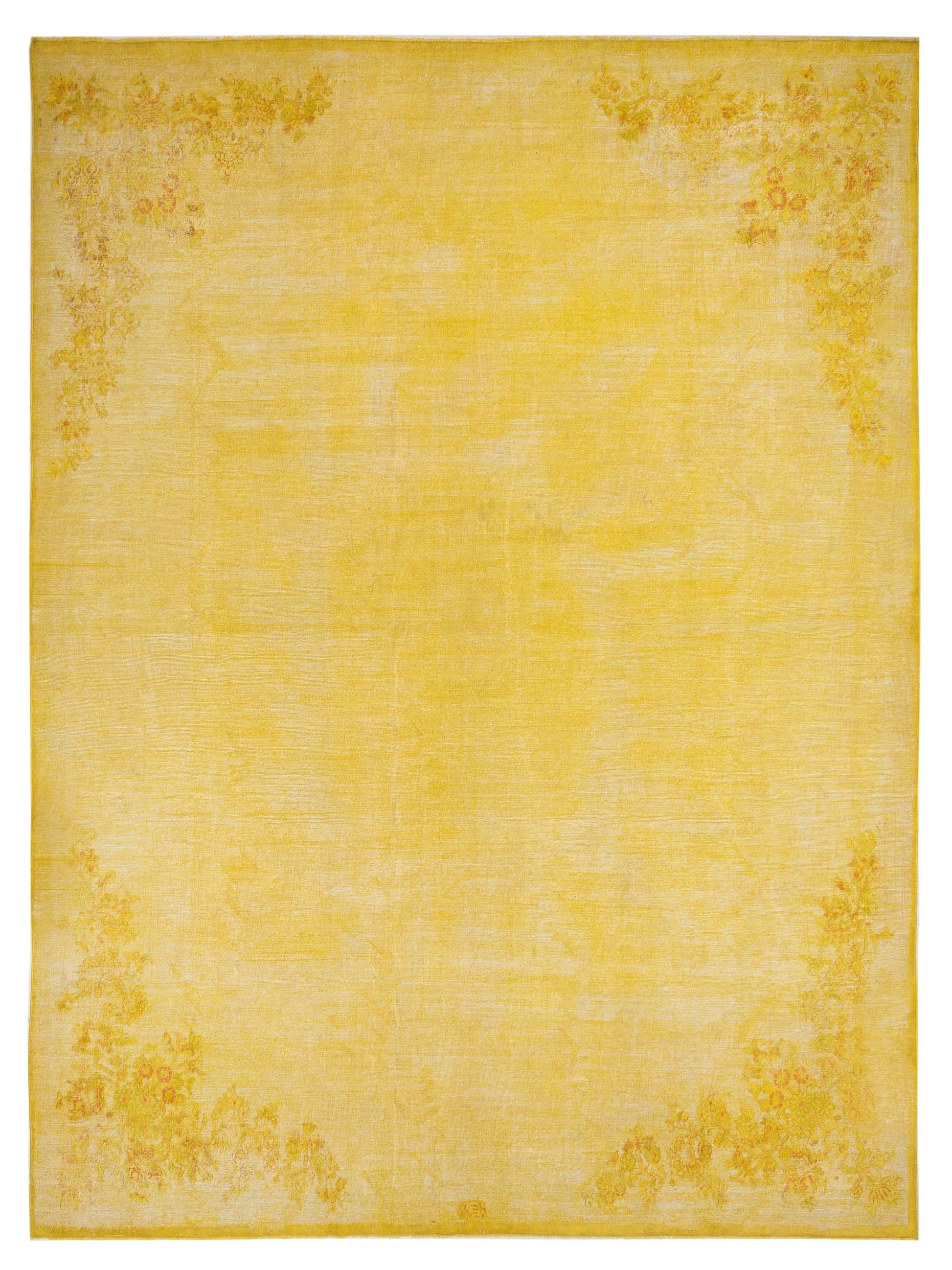 Pasha Vintage  Yellow  Contemporary