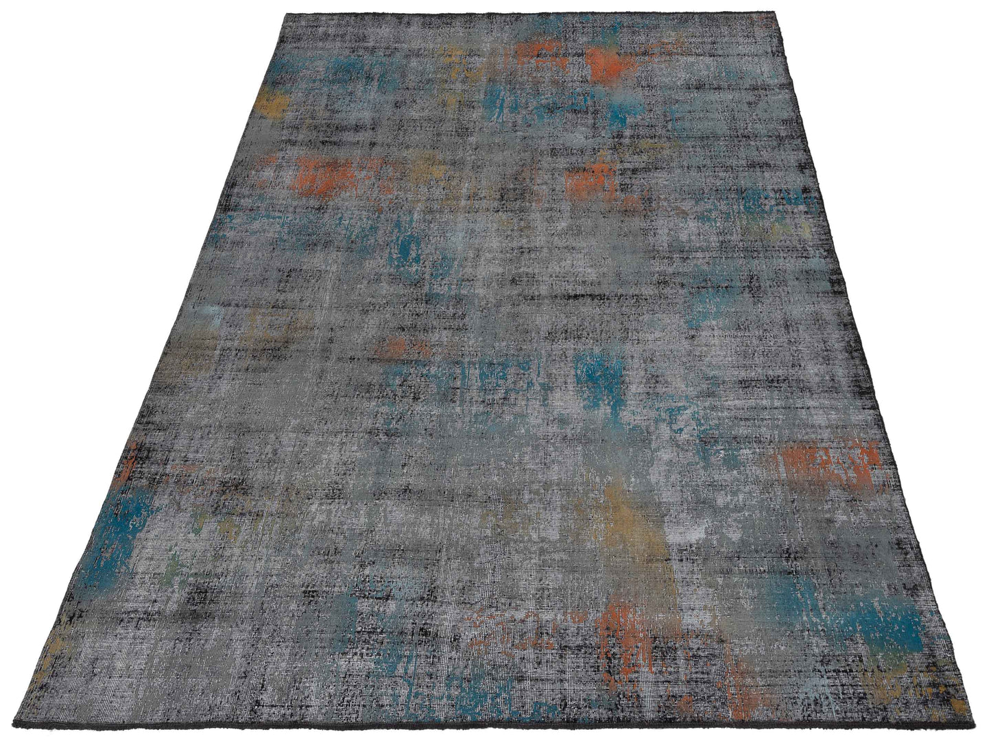 Vintage 129049 Multi 8.5x11.6 Hand Knotted Rug